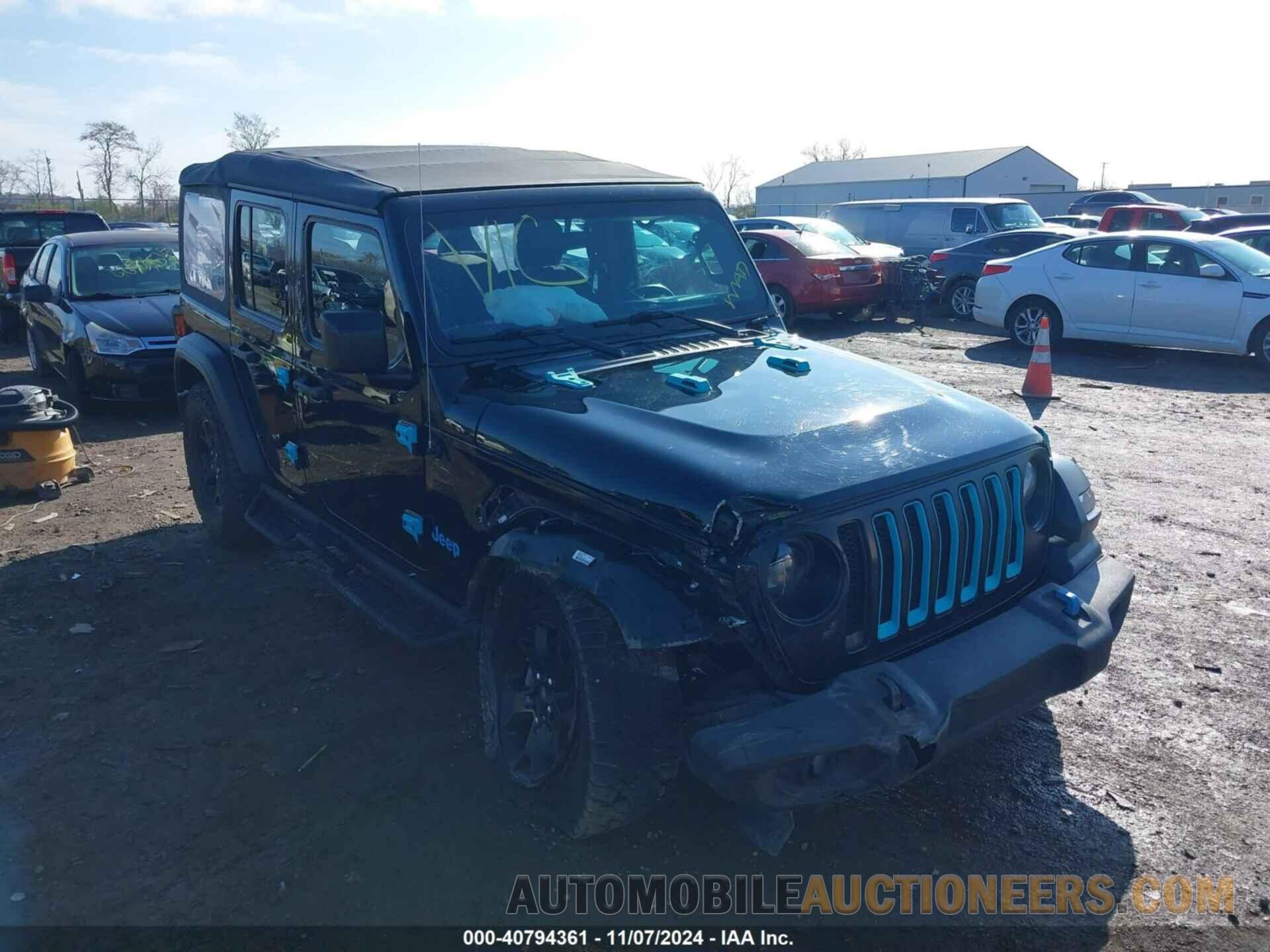 1C4HJXDN9NW252476 JEEP WRANGLER UNLIMITED 2022