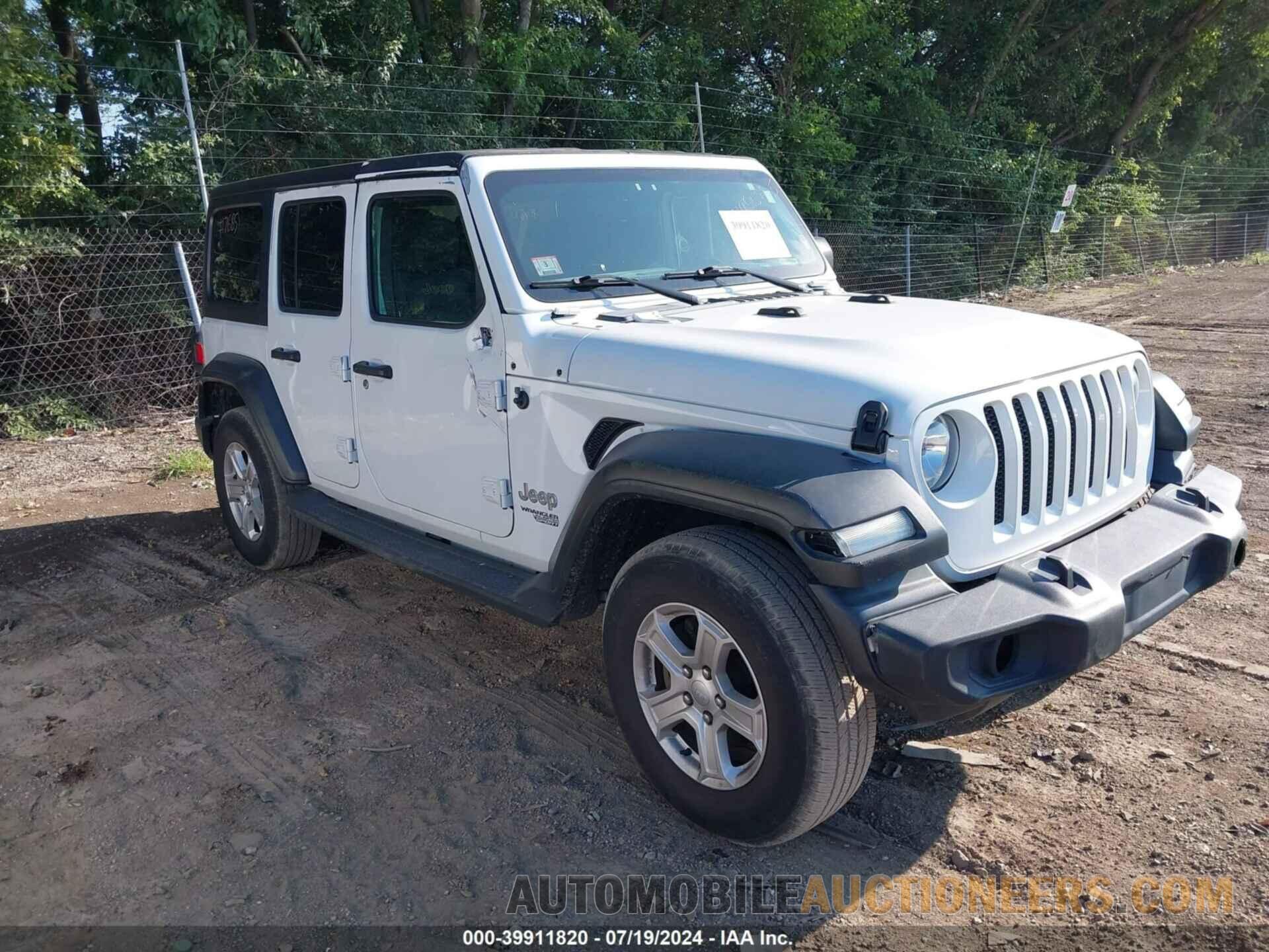 1C4HJXDNDLW199454 JEEP WRANGLER UNLIMITED 2020