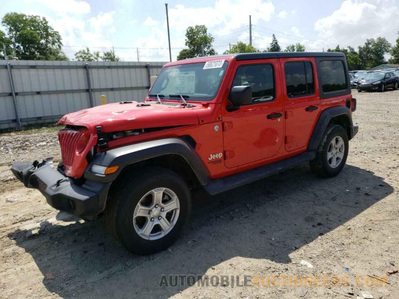 1C4HJXDNXKW618313 JEEP WRANGLER 2019