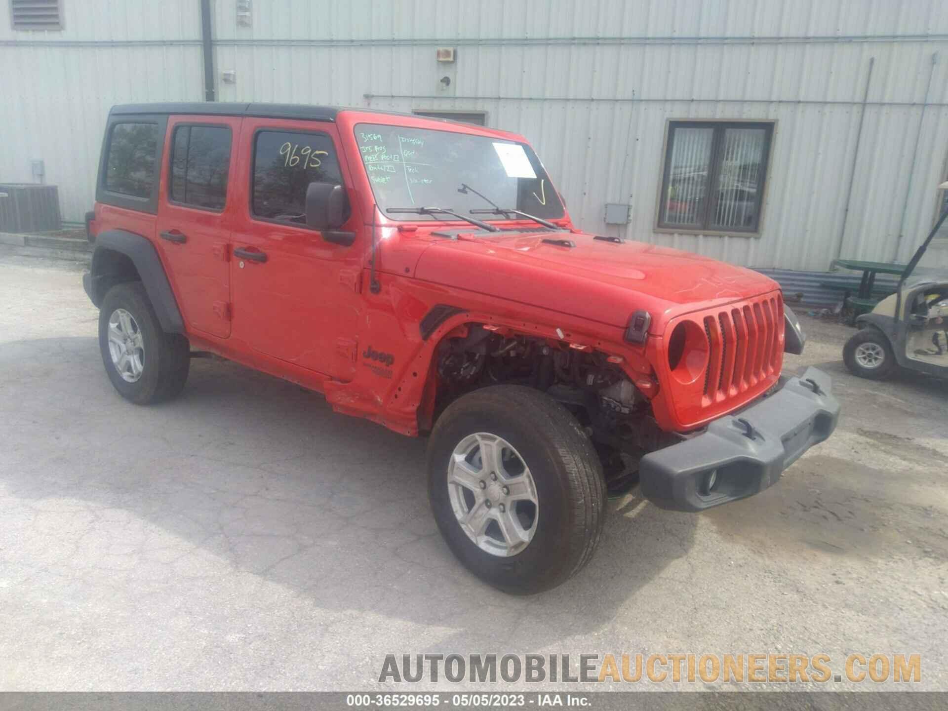 1C4HJXDNXKW630977 JEEP WRANGLER UNLIMITED 2019