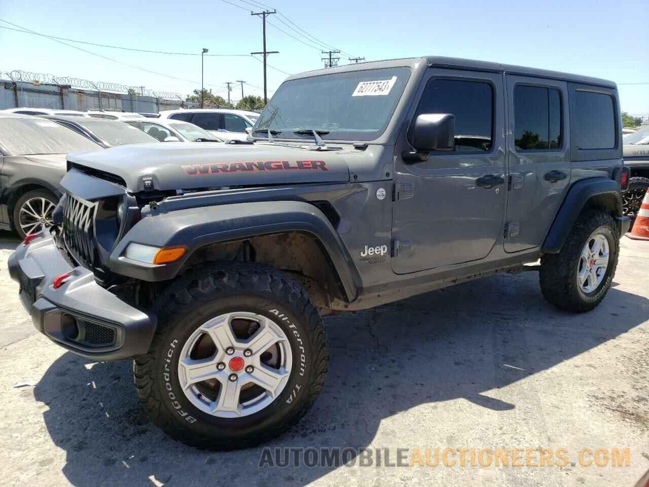 1C4HJXDNXLW166350 JEEP WRANGLER 2020