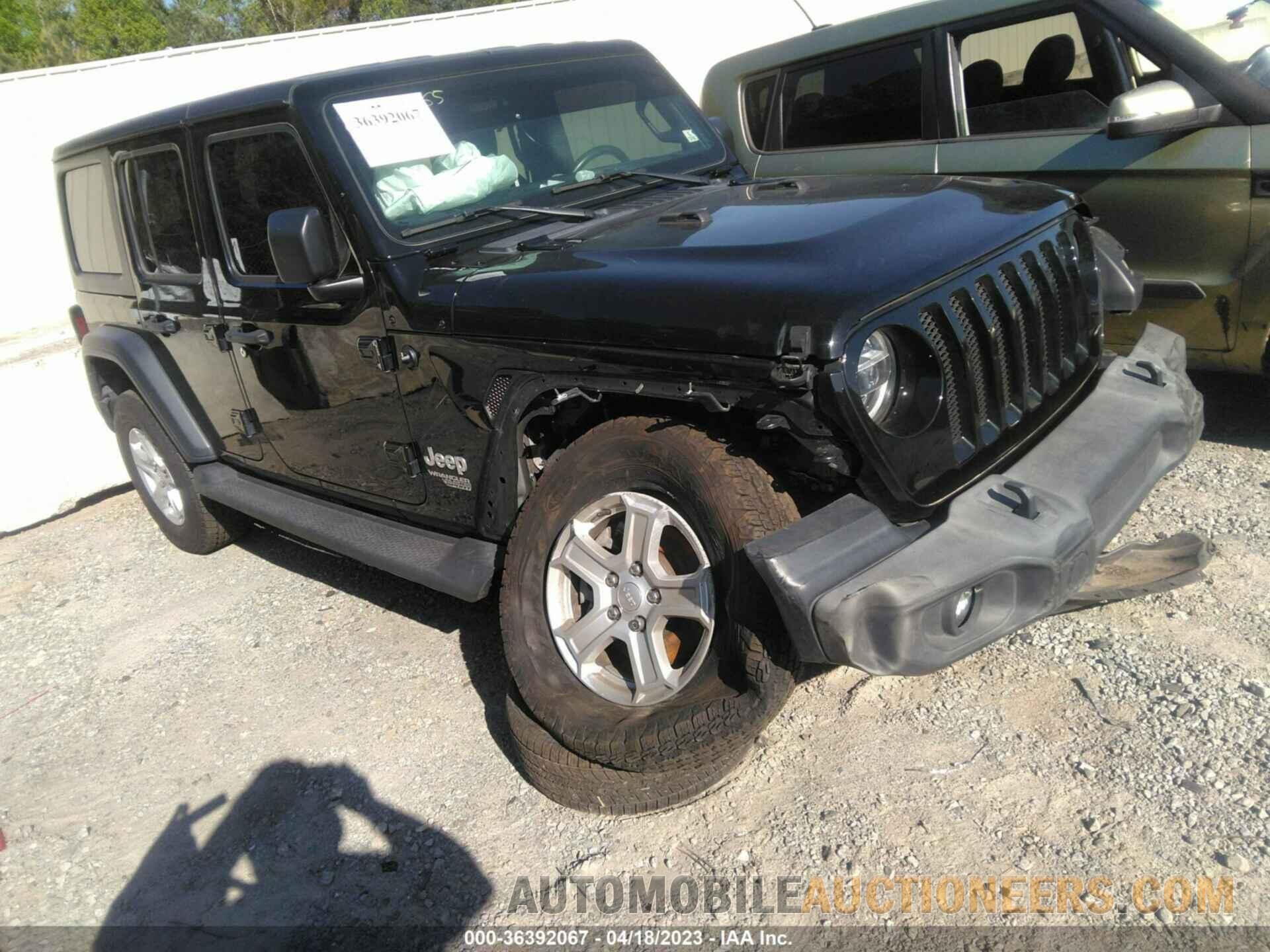 1C4HJXDNXLW192043 JEEP WRANGLER UNLIMITED 2020