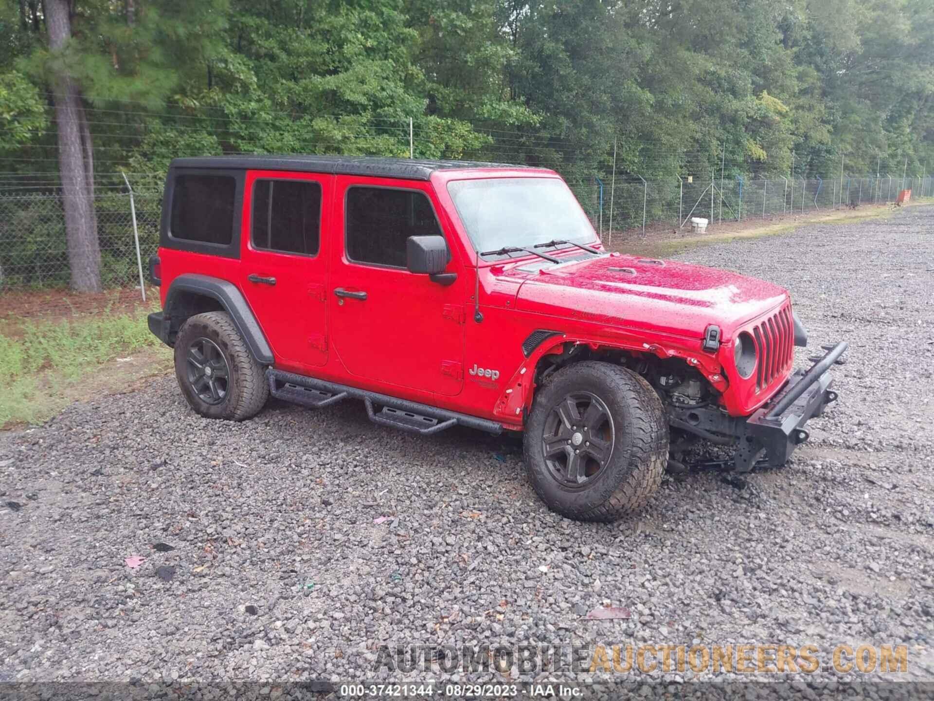 1C4HJXDNXLW213165 JEEP WRANGLER UNLIMITED 2020