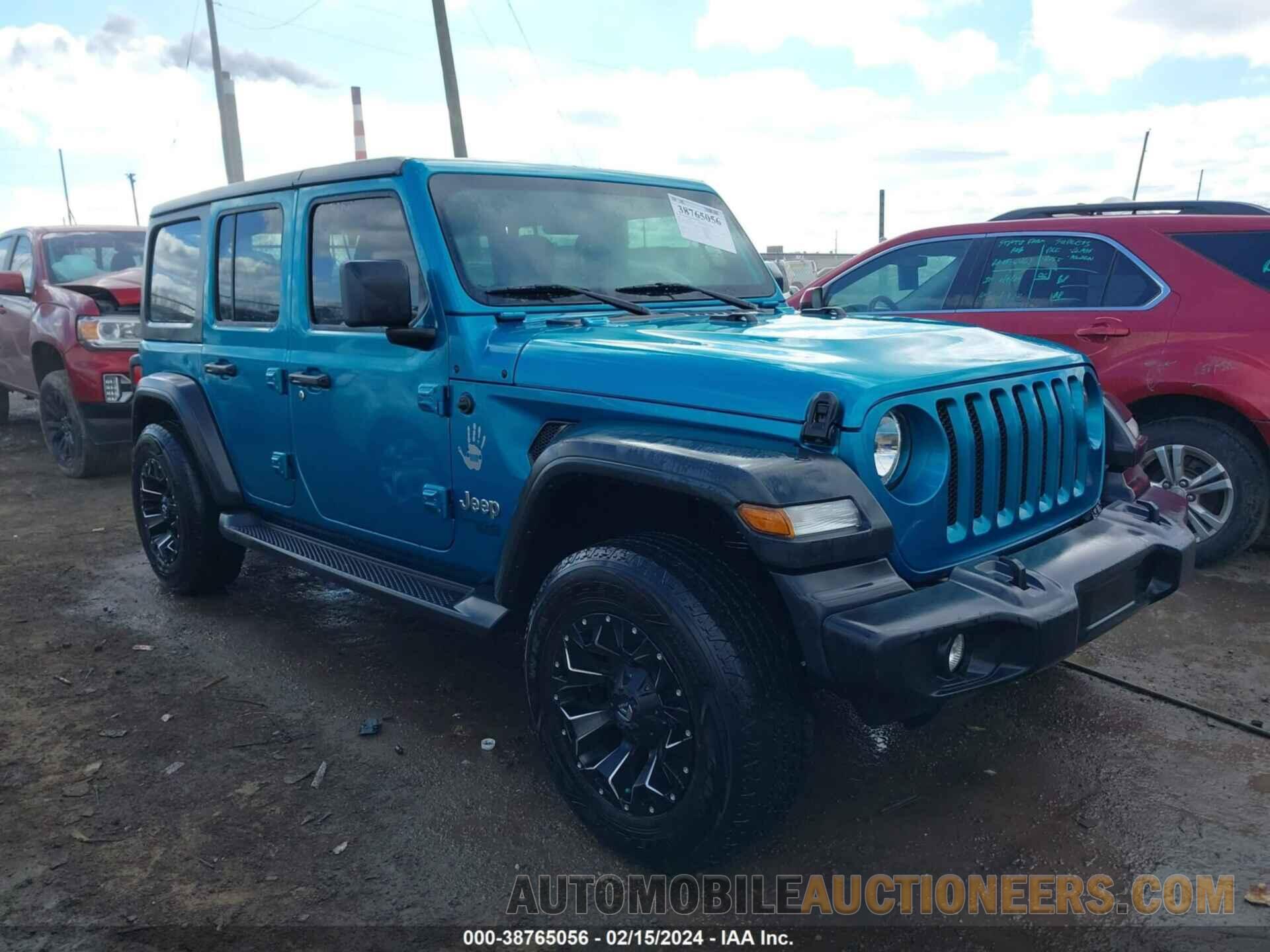 1C4HJXDNXLW290764 JEEP WRANGLER UNLIMITED 2020