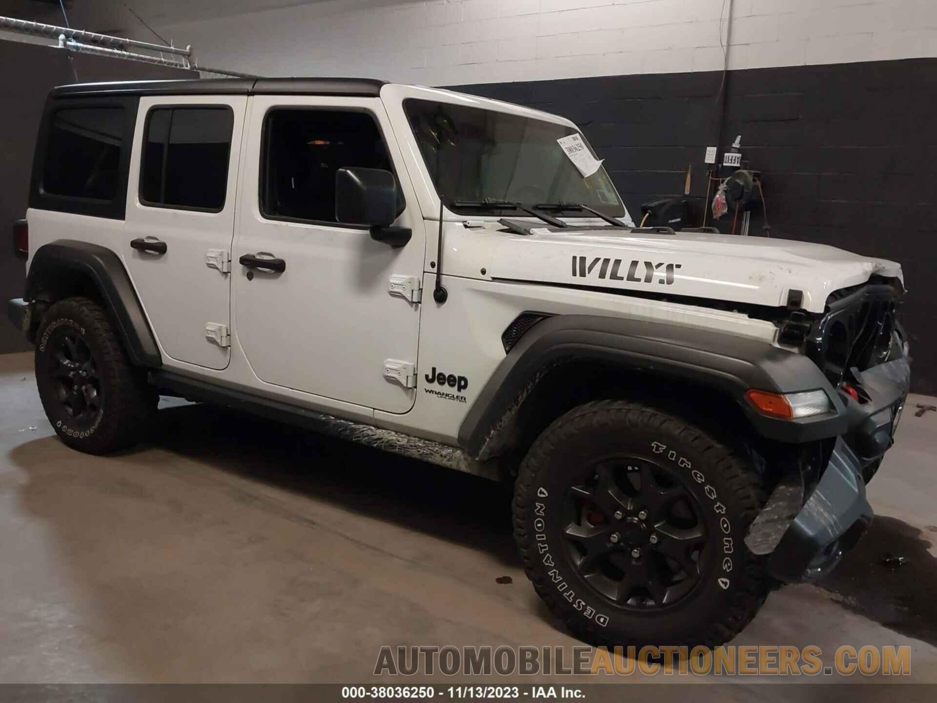 1C4HJXDNXMW618363 JEEP WRANGLER 2021