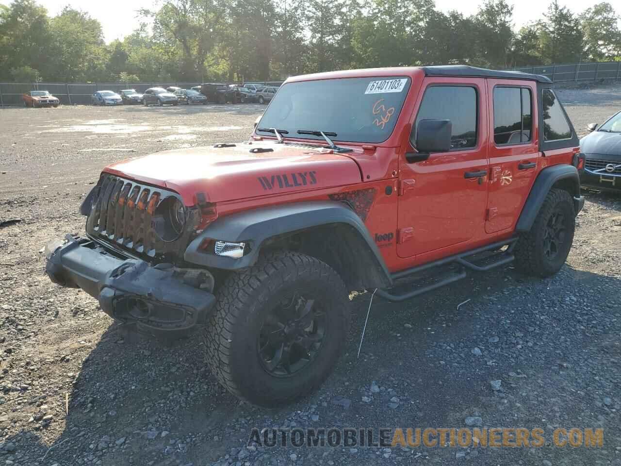 1C4HJXDNXMW663190 JEEP WRANGLER 2021