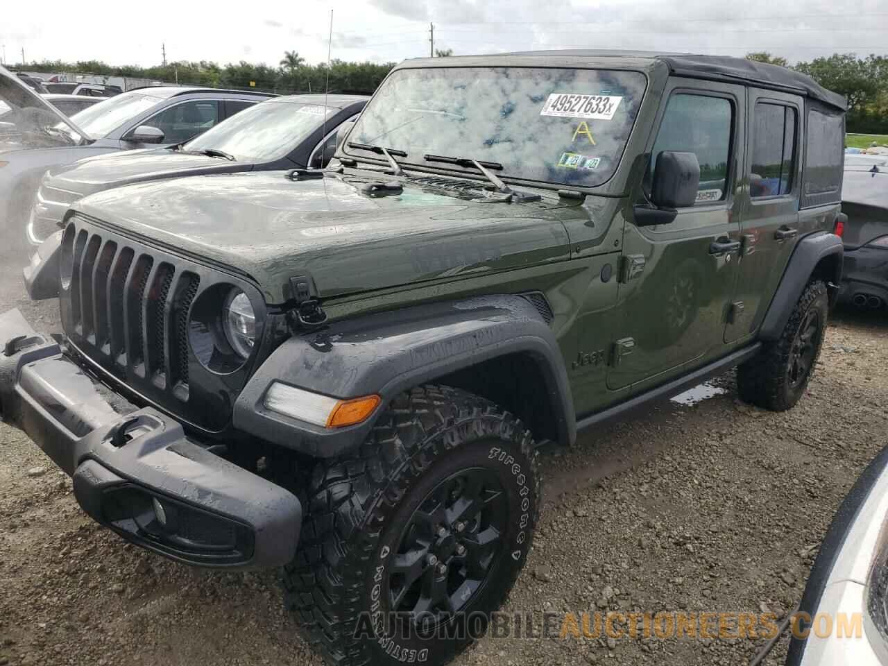 1C4HJXDNXMW681625 JEEP WRANGLER 2021