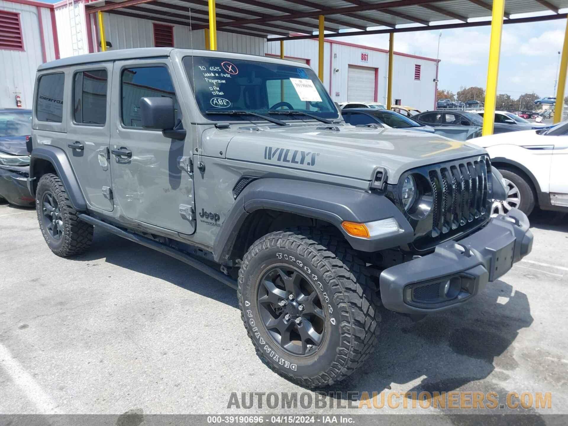 1C4HJXDNXMW702621 JEEP WRANGLER UNLIMITED 2021