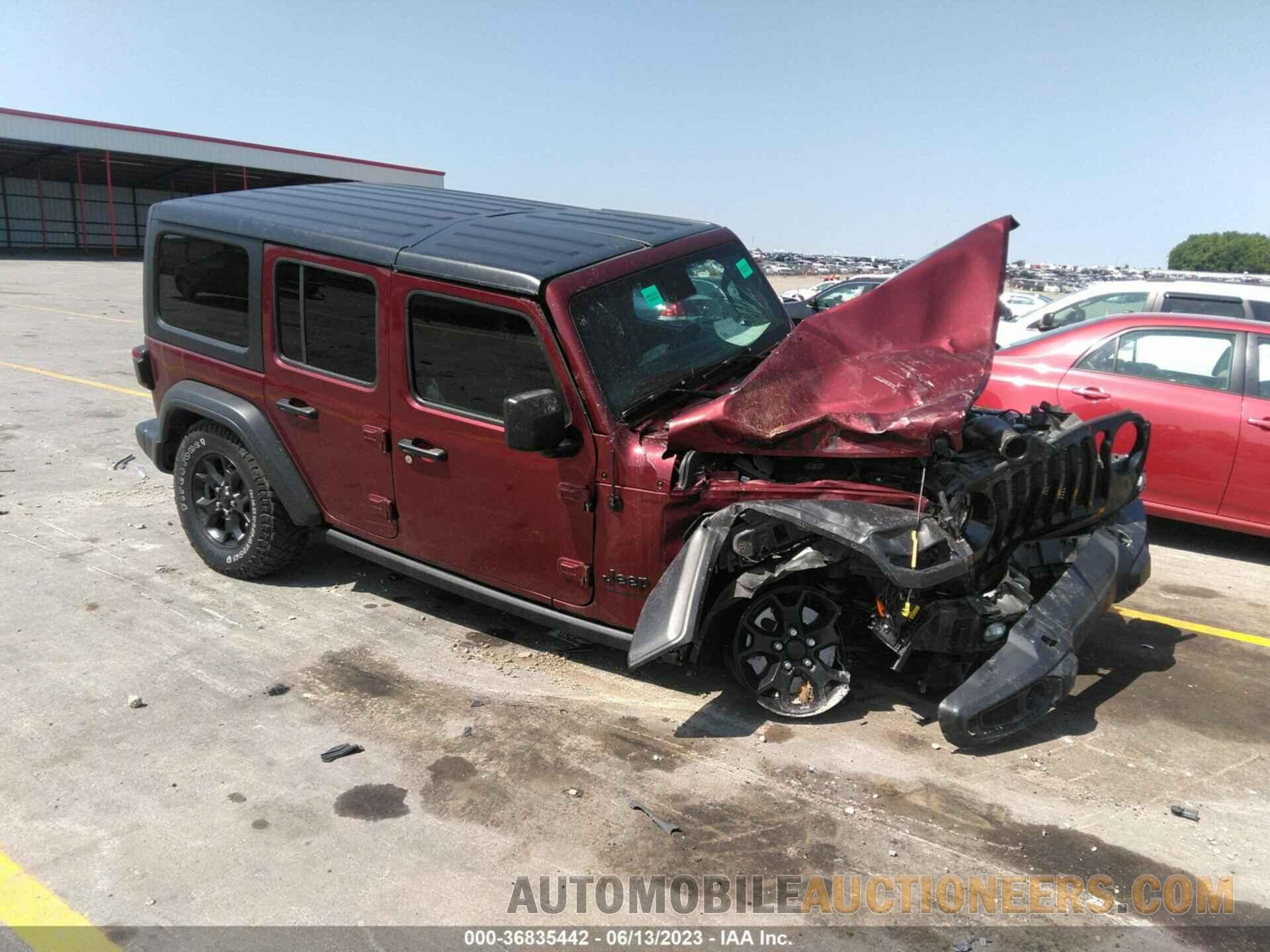 1C4HJXDNXMW741905 JEEP WRANGLER 2021