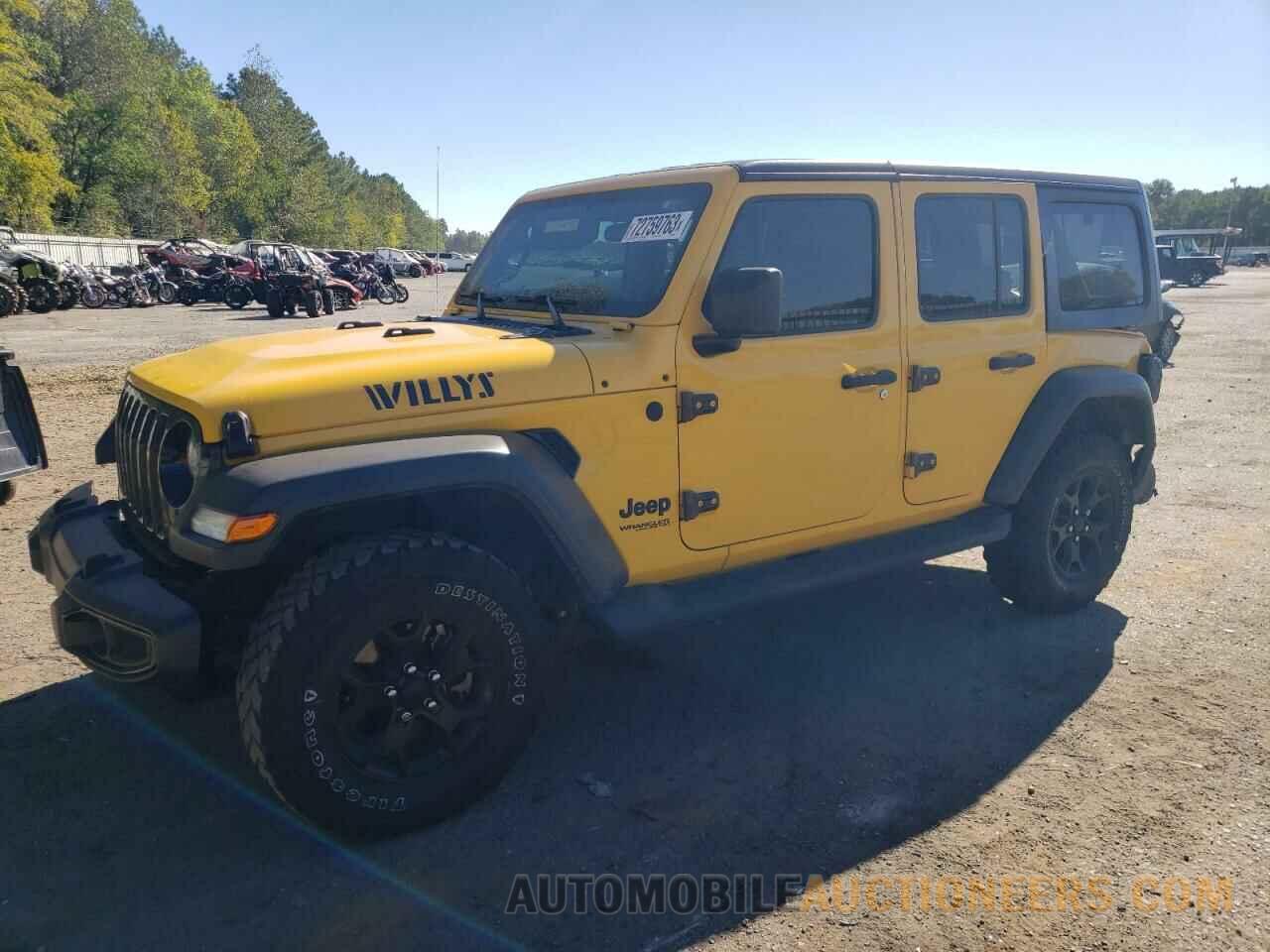 1C4HJXDNXMW779554 JEEP WRANGLER 2021