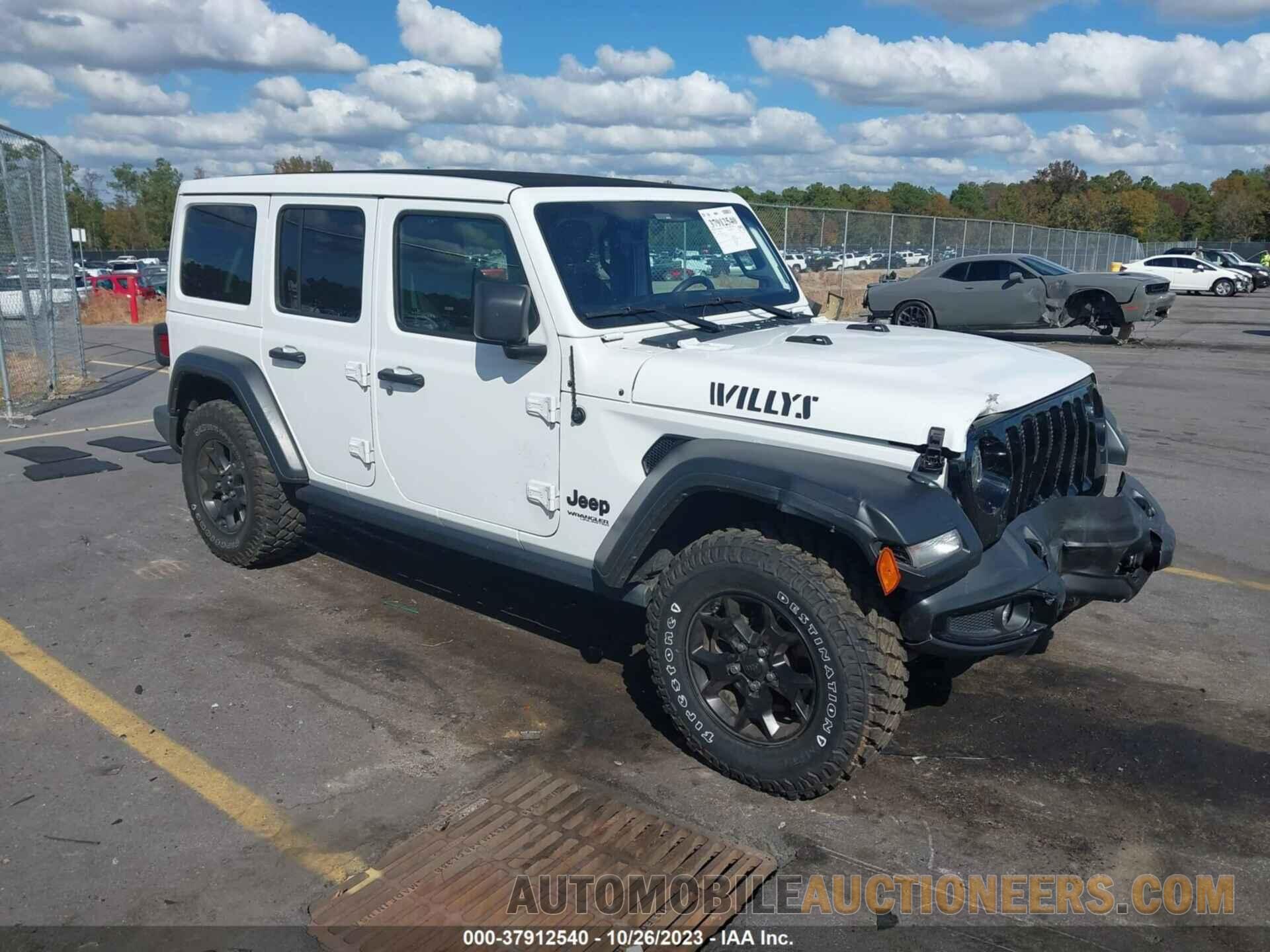 1C4HJXDNXMW856617 JEEP WRANGLER 2021