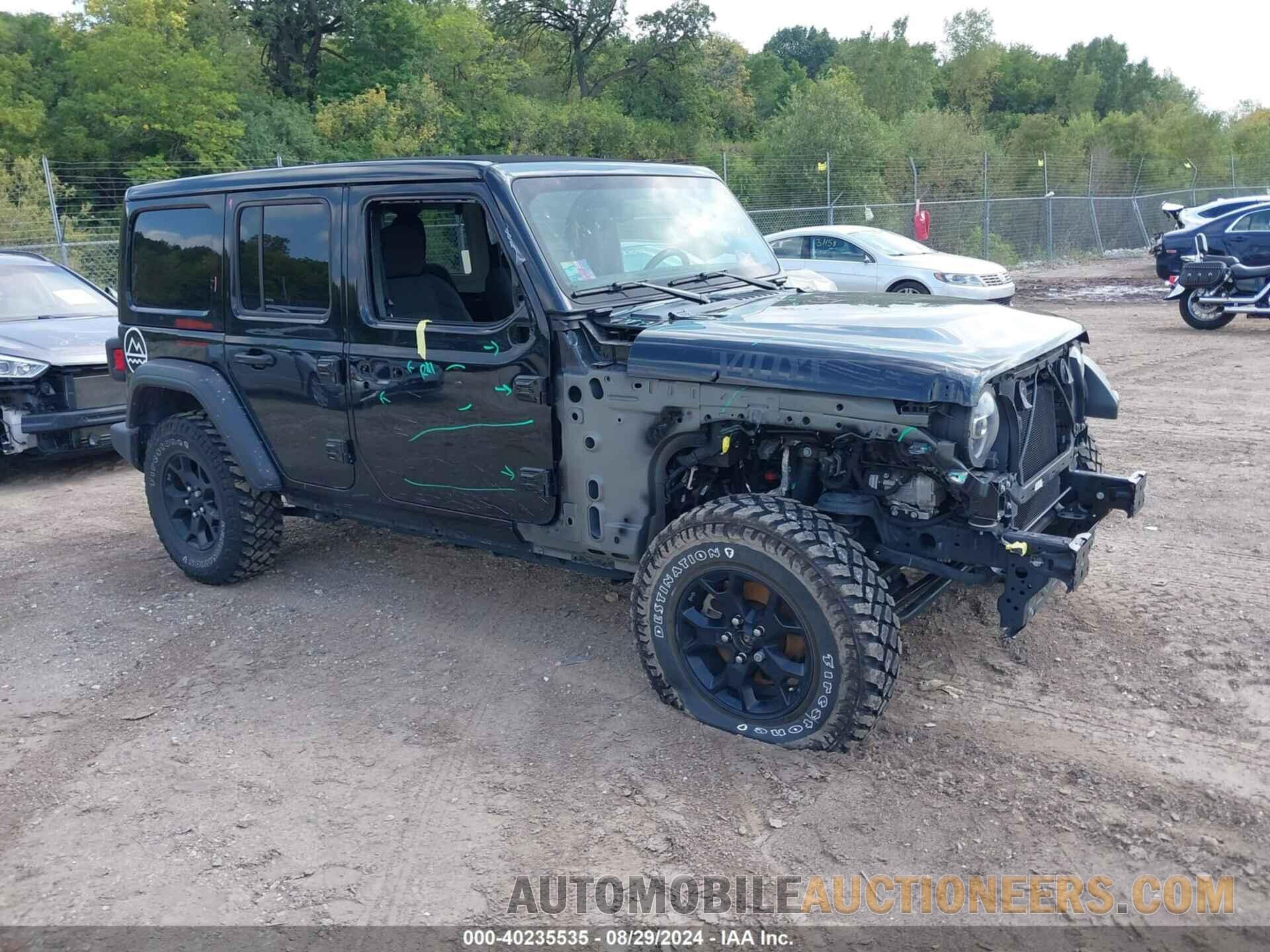 1C4HJXDNXNW122626 JEEP WRANGLER UNLIMITED 2022