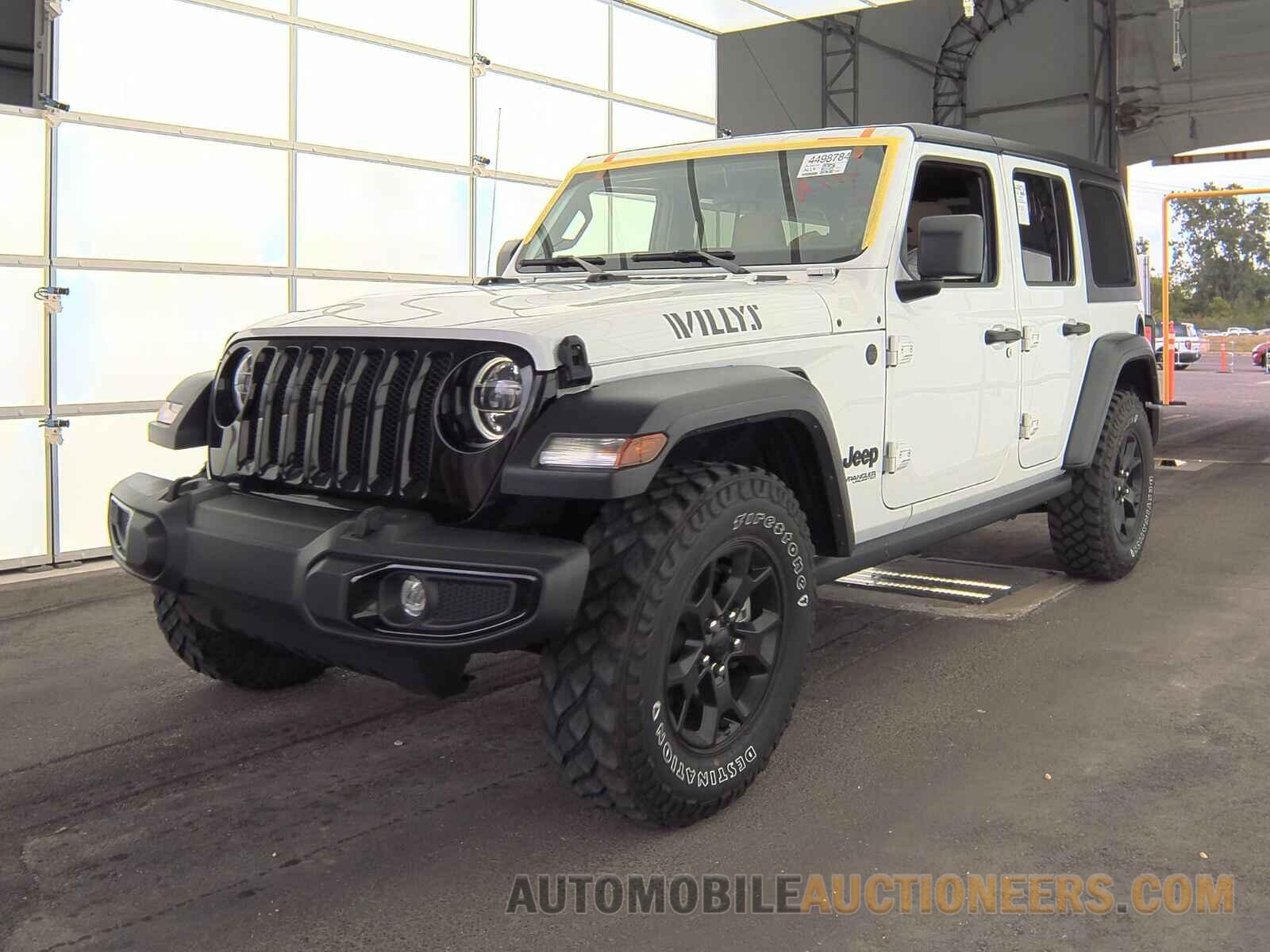 1C4HJXDNXNW214657 Jeep Wrangler Unlimited 2022