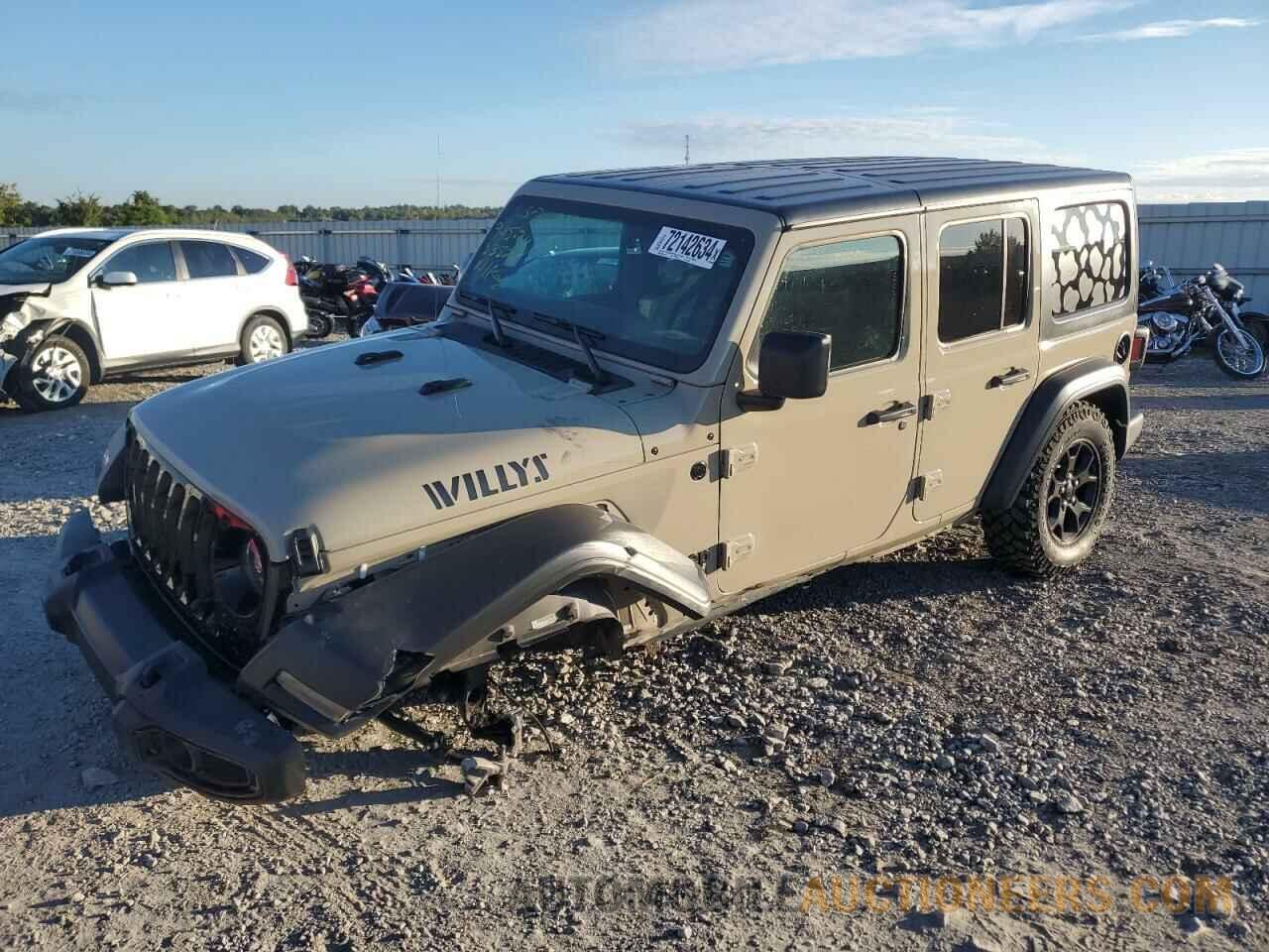 1C4HJXDNXNW267388 JEEP WRANGLER 2022