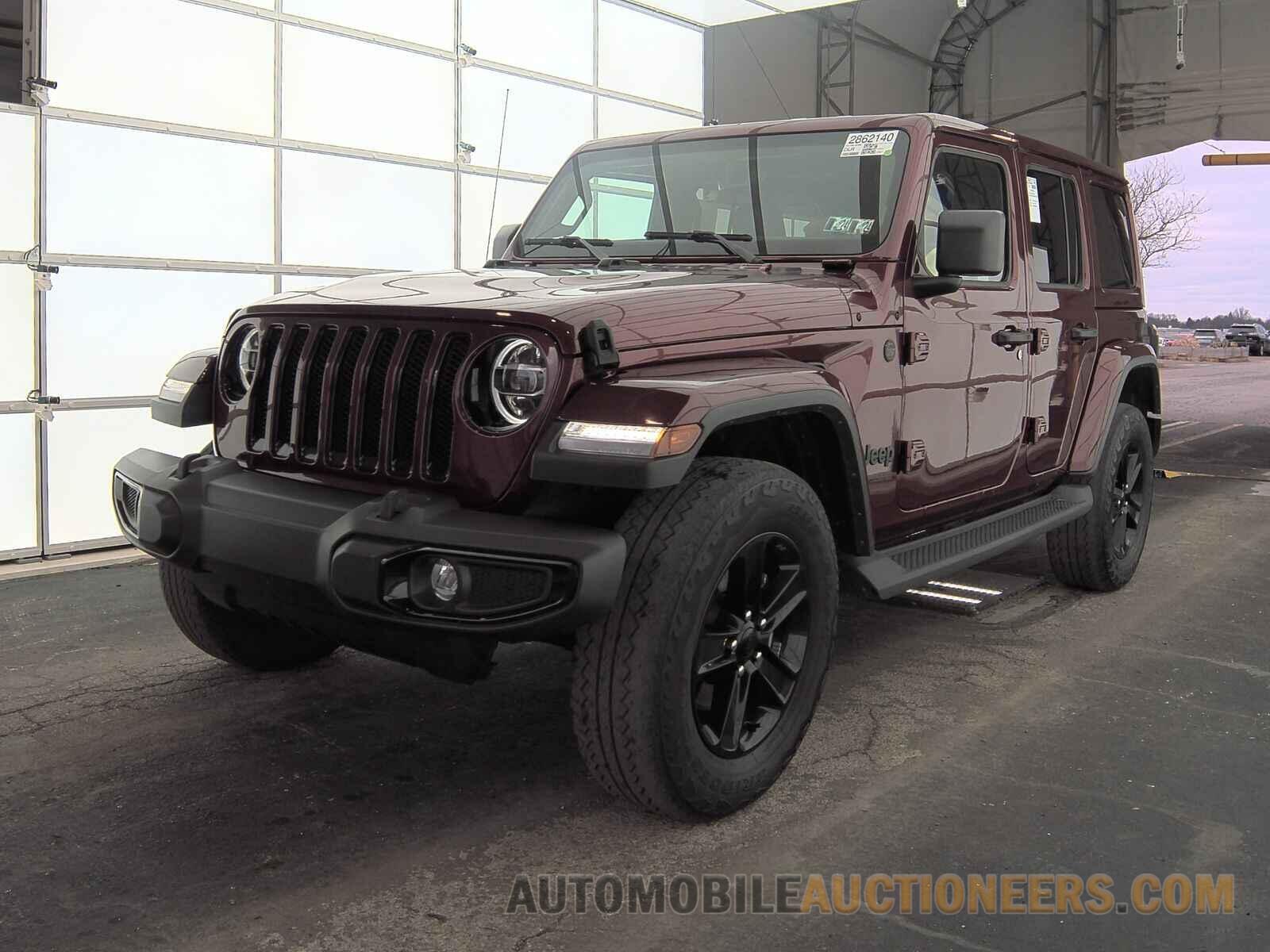 1C4HJXEG4NW168789 Jeep Wrangler Unlimited 2022