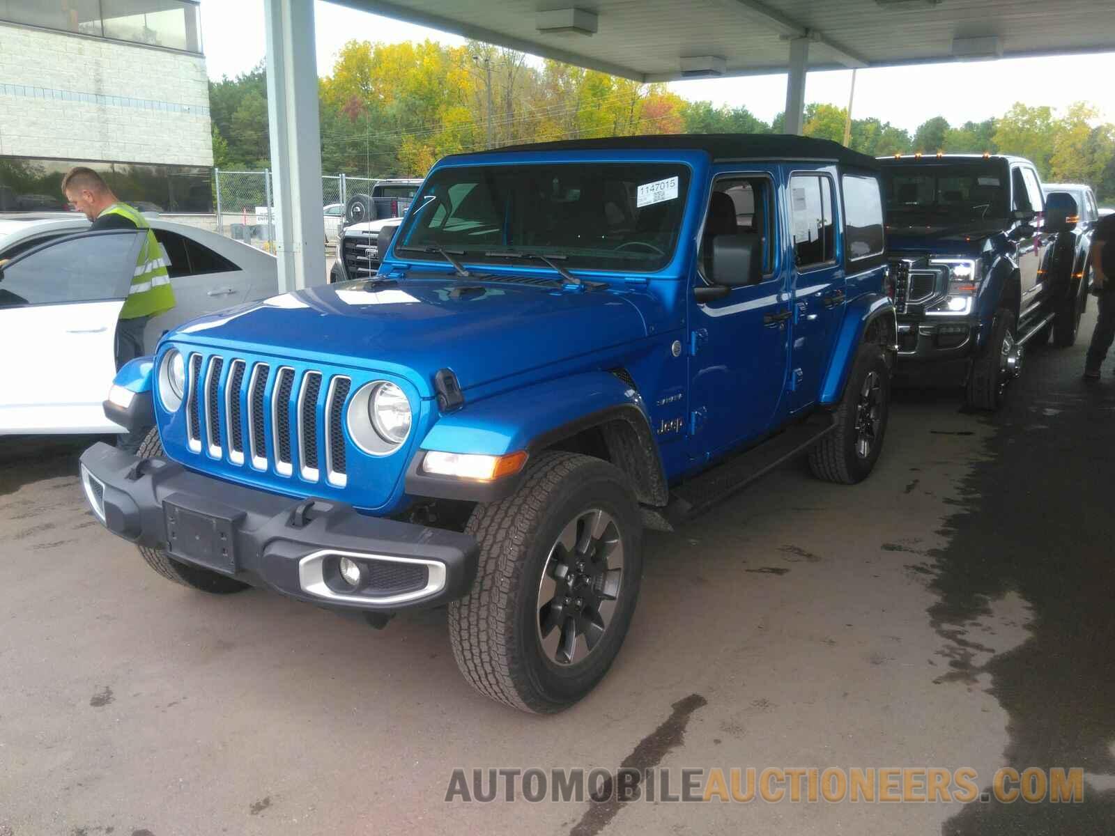 1C4HJXEG6NW115821 Jeep Wrangler Unlimited 2022