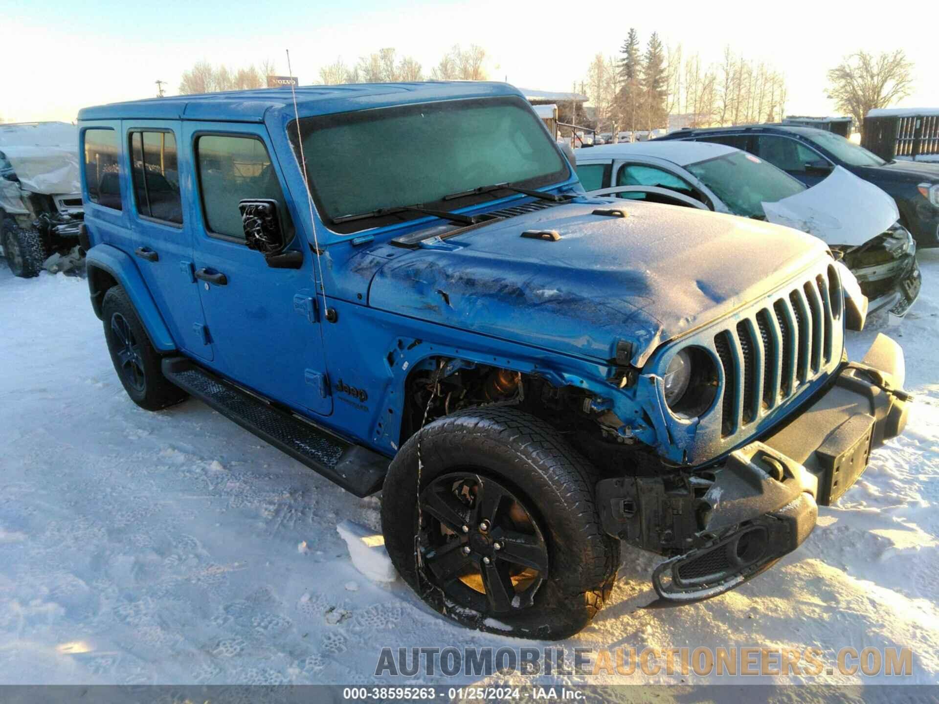 1C4HJXEG7NW105802 JEEP WRANGLER UNLIMITED 2022