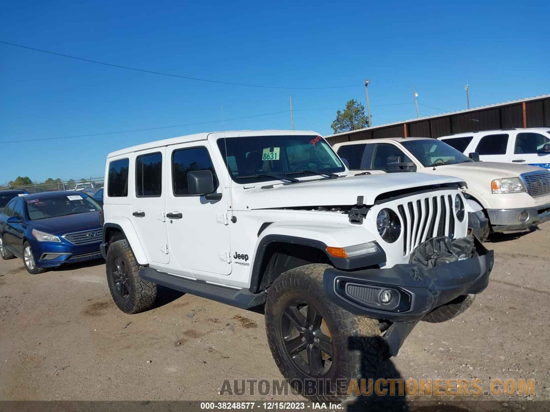 1C4HJXEG8LW161017 JEEP WRANGLER UNLIMITED 2020