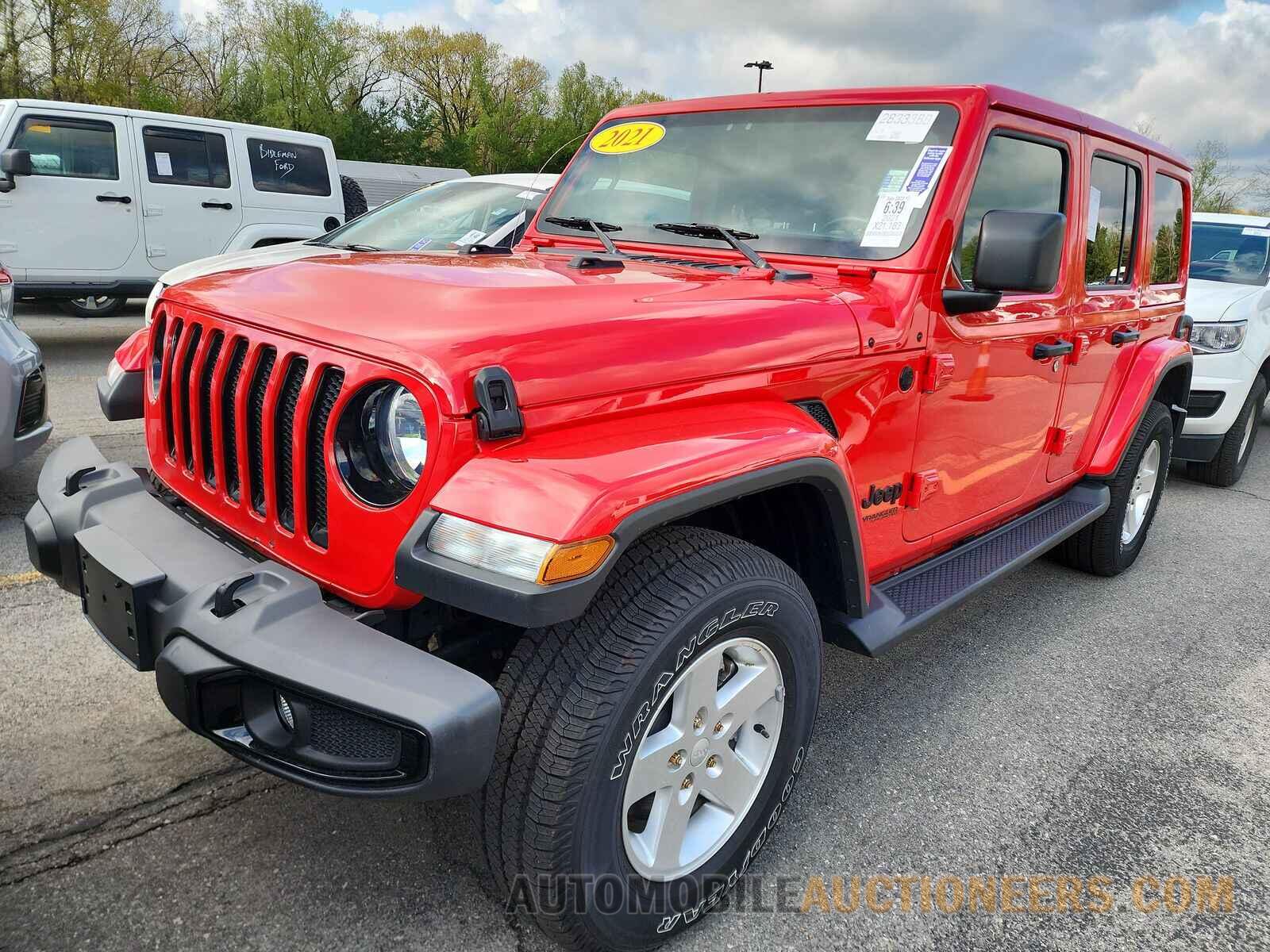 1C4HJXEGXMW575336 Jeep Wrangler Unlimited 2021