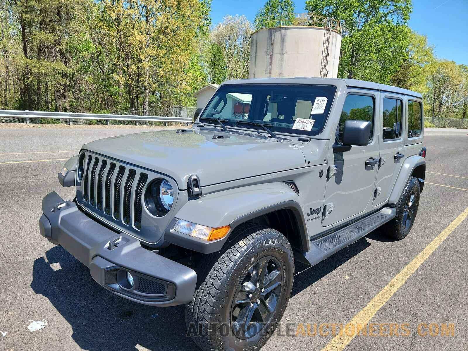 1C4HJXEN1NW162253 Jeep Wrangler Unlimited 2022