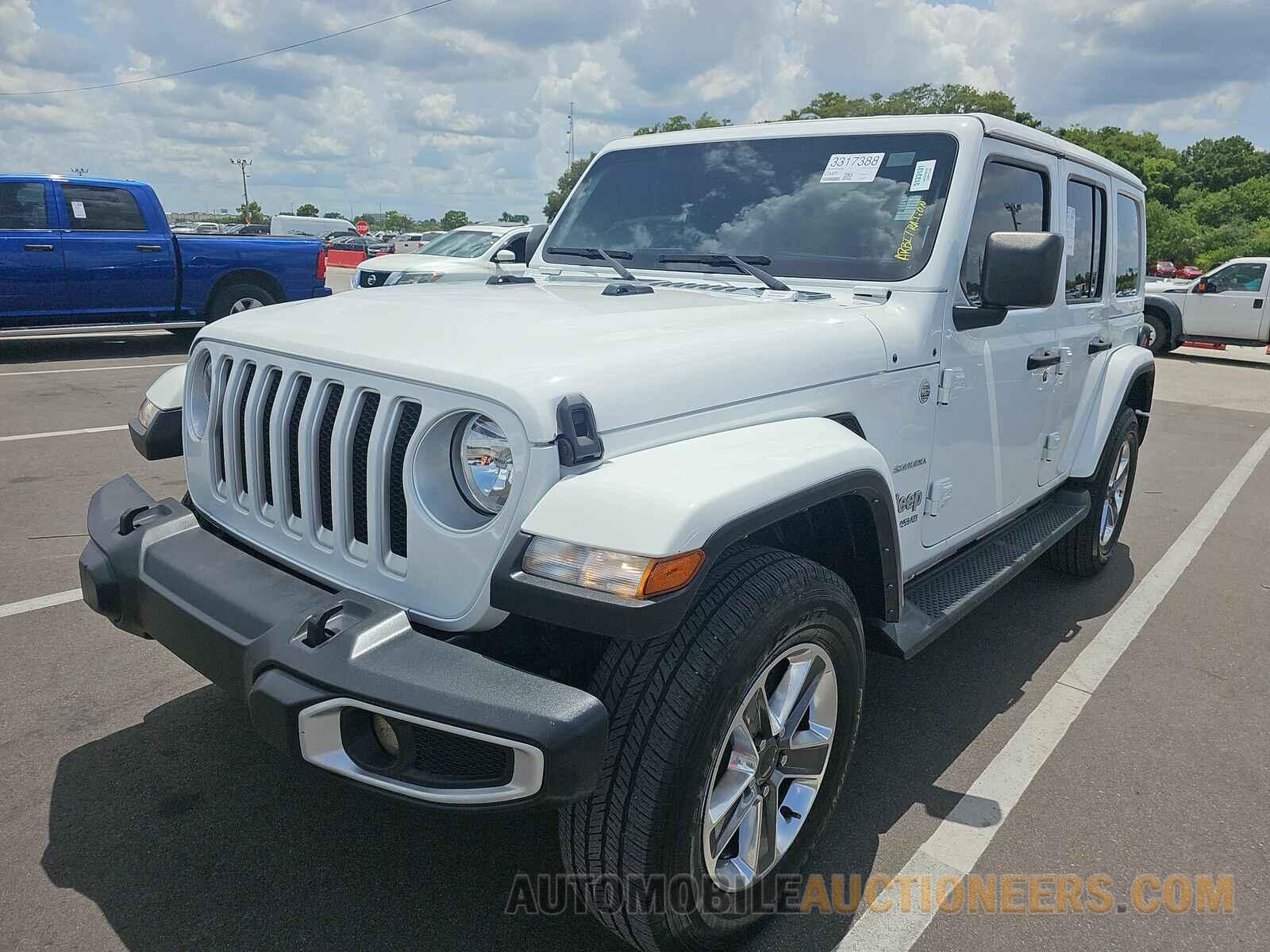 1C4HJXEN1NW163578 Jeep Wrangler Unlimited 2022