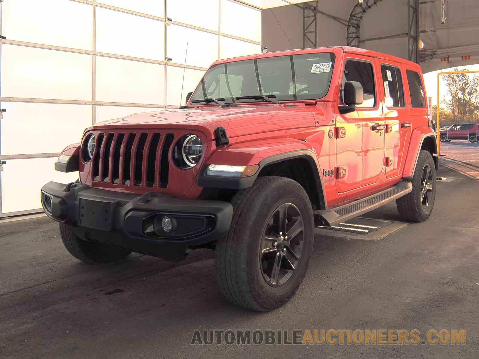 1C4HJXEN6NW250747 Jeep Wrangler Unlimited 2022