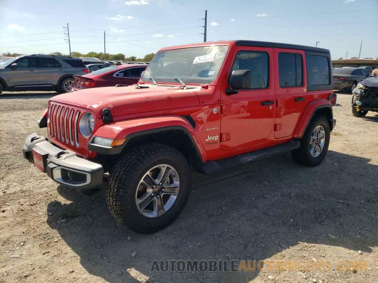 1C4HJXEN7NW242625 JEEP WRANGLER 2022