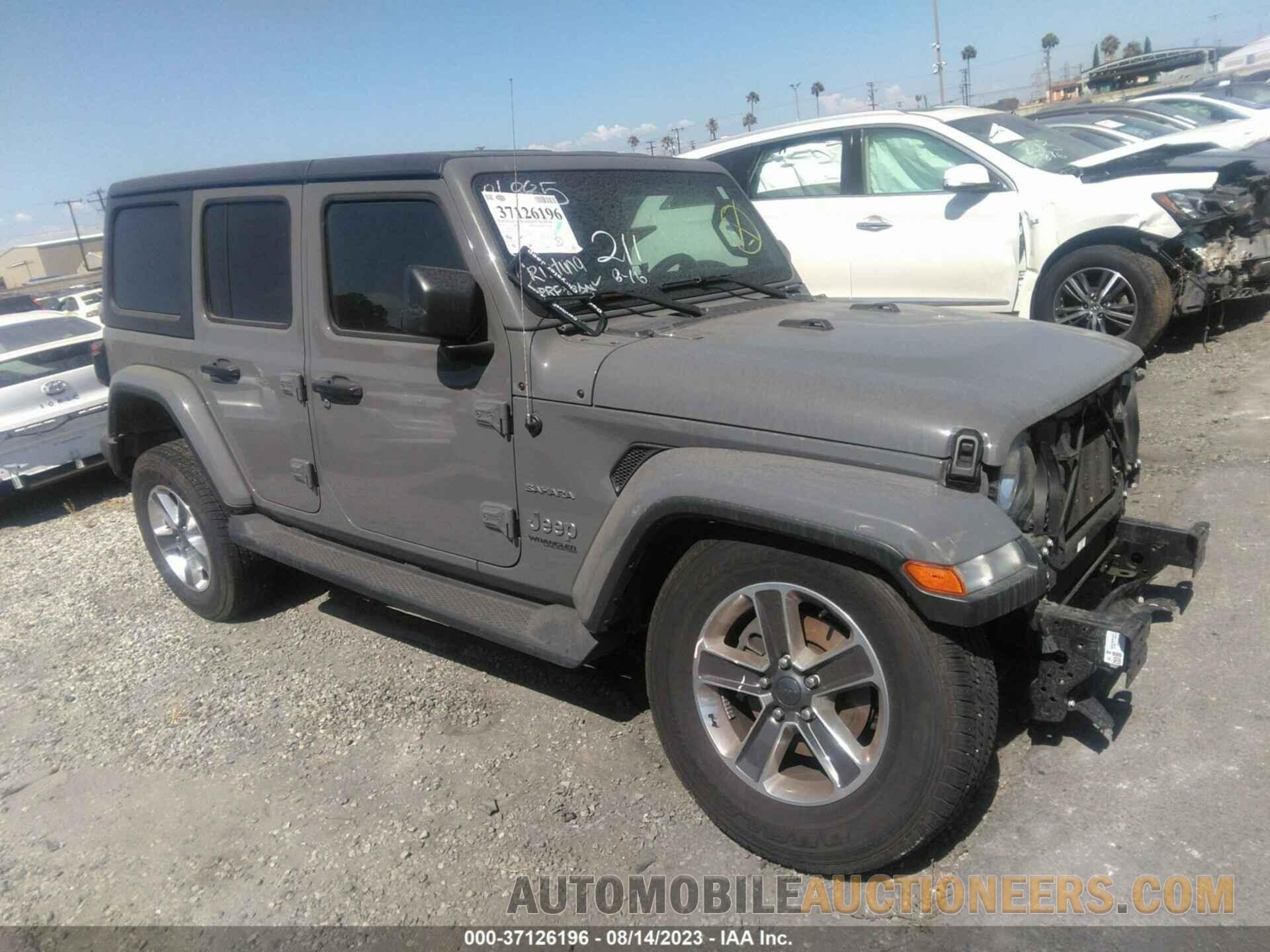 1C4HJXEN8LW261875 JEEP WRANGLER UNLIMITED 2020