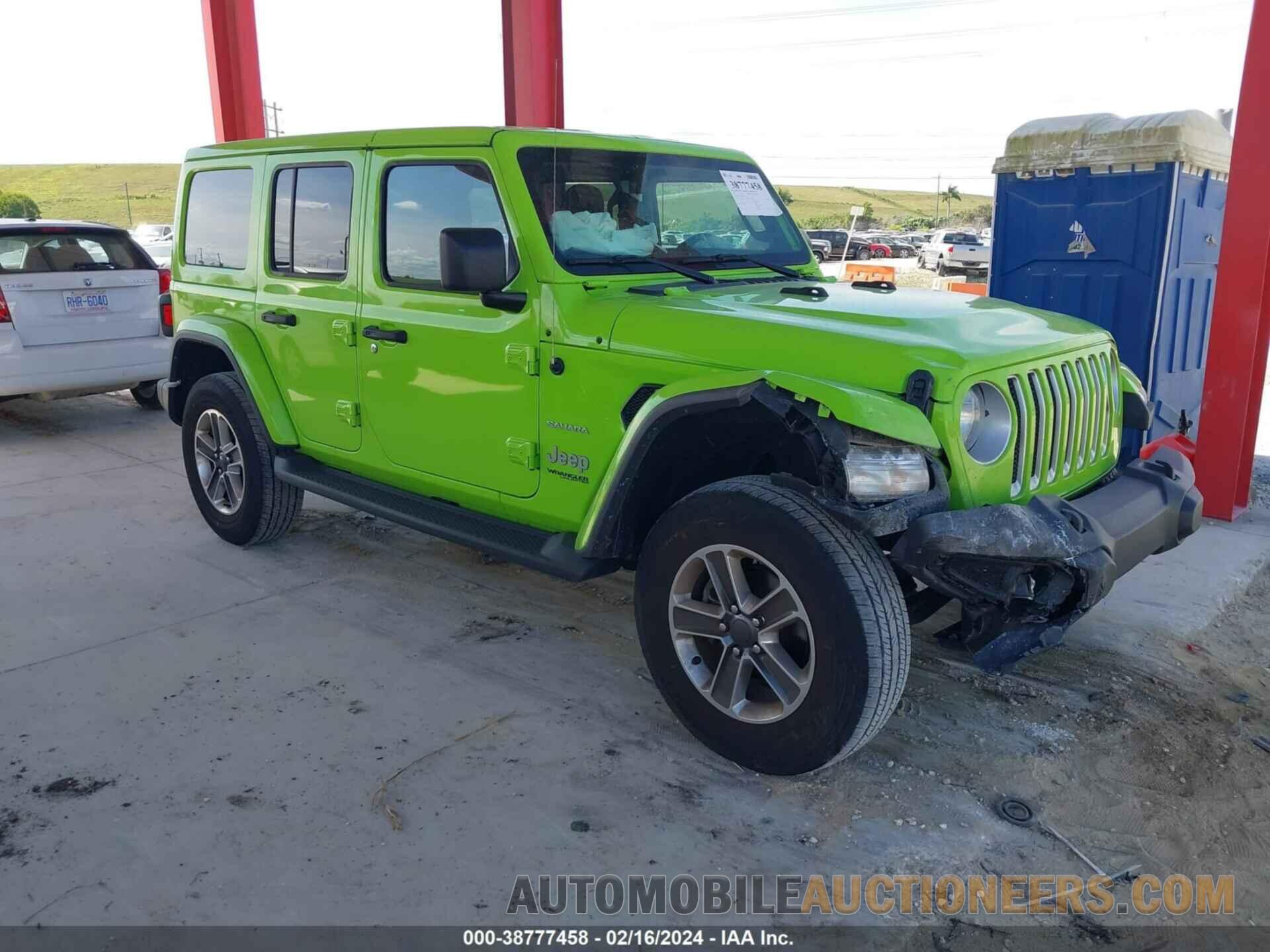 1C4HJXEN8MW812727 JEEP WRANGLER 2021