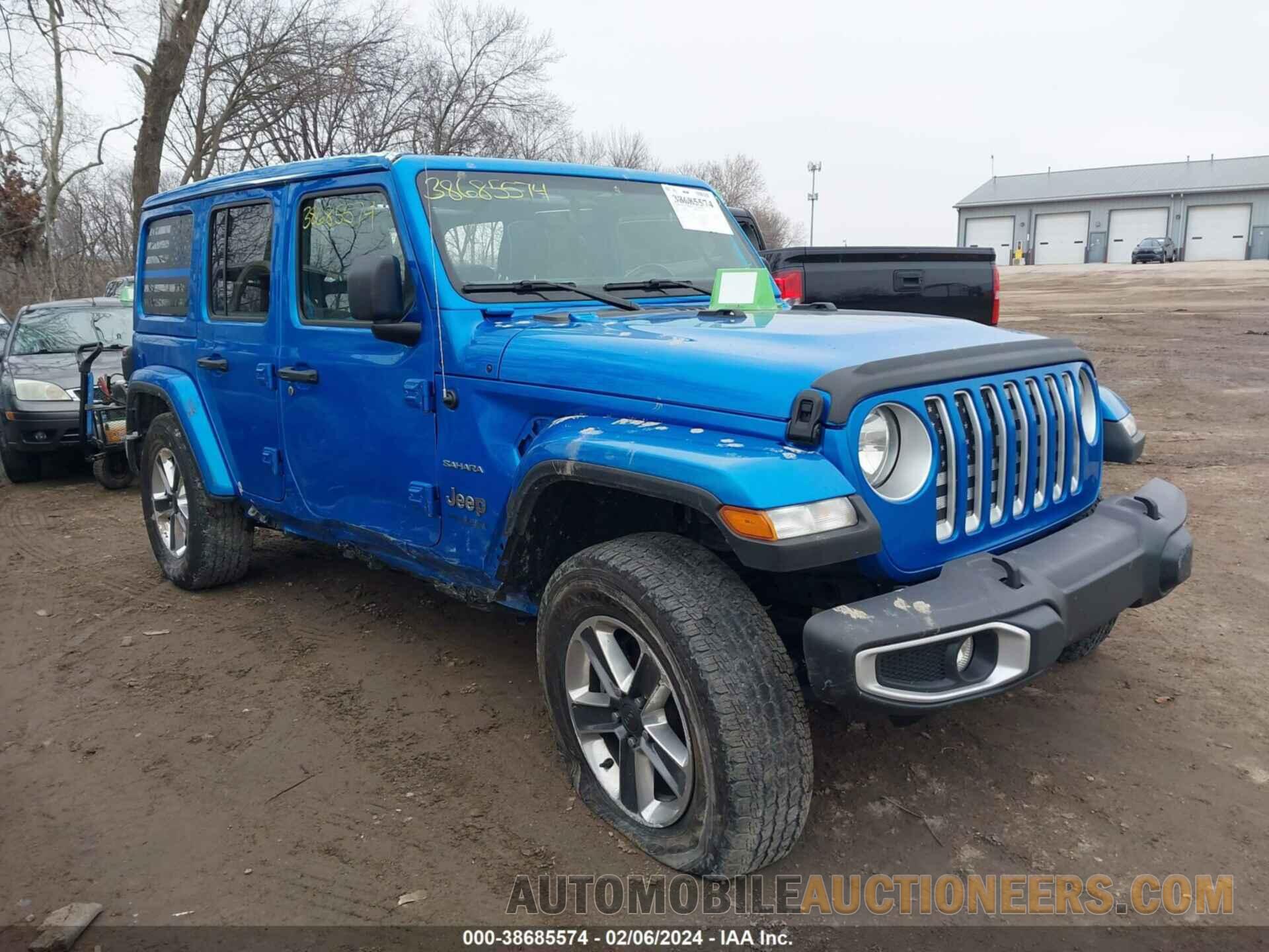 1C4HJXEN8NW124230 JEEP WRANGLER UNLIMITED 2022