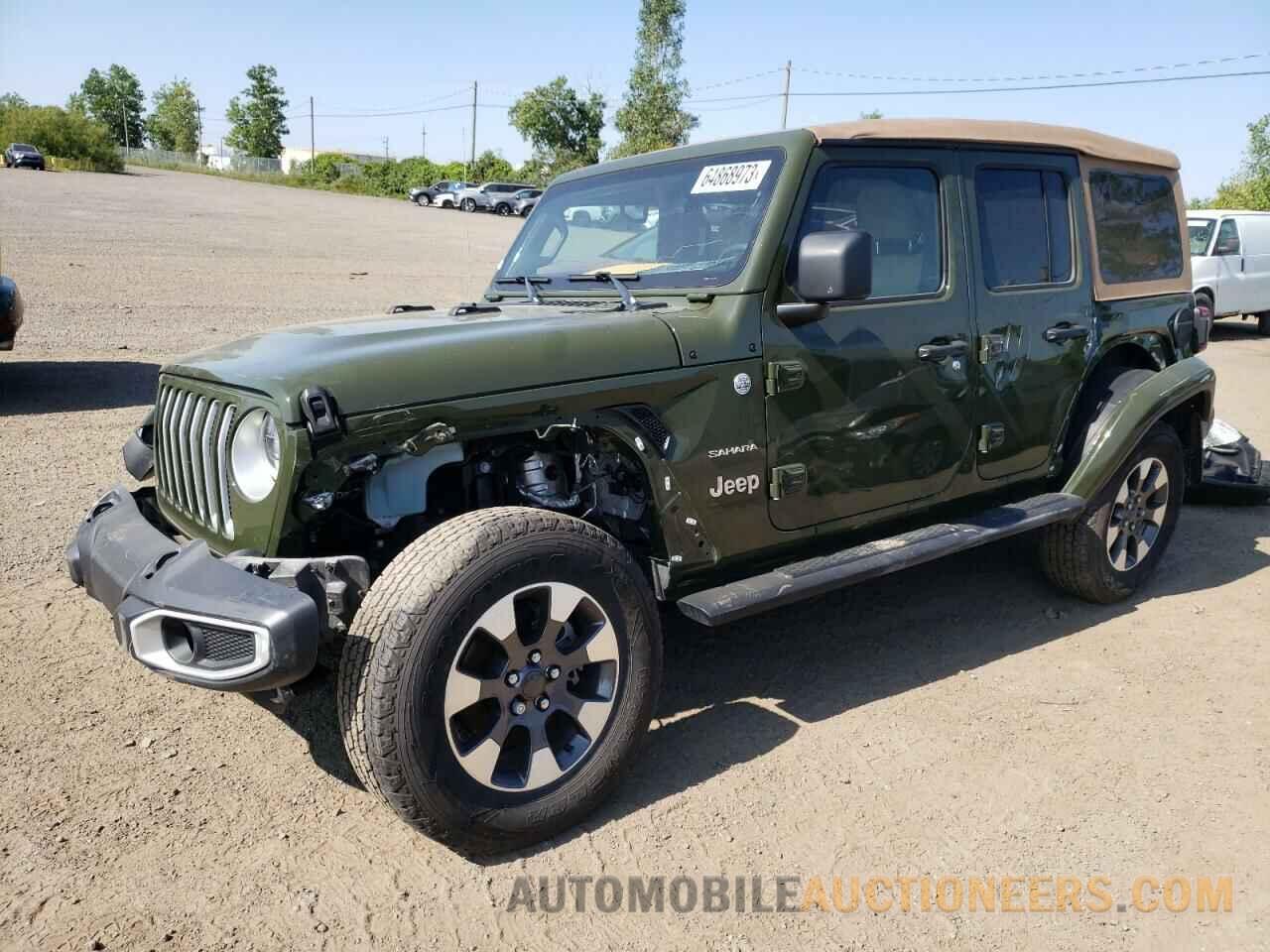 1C4HJXEN8NW129458 JEEP WRANGLER 2022