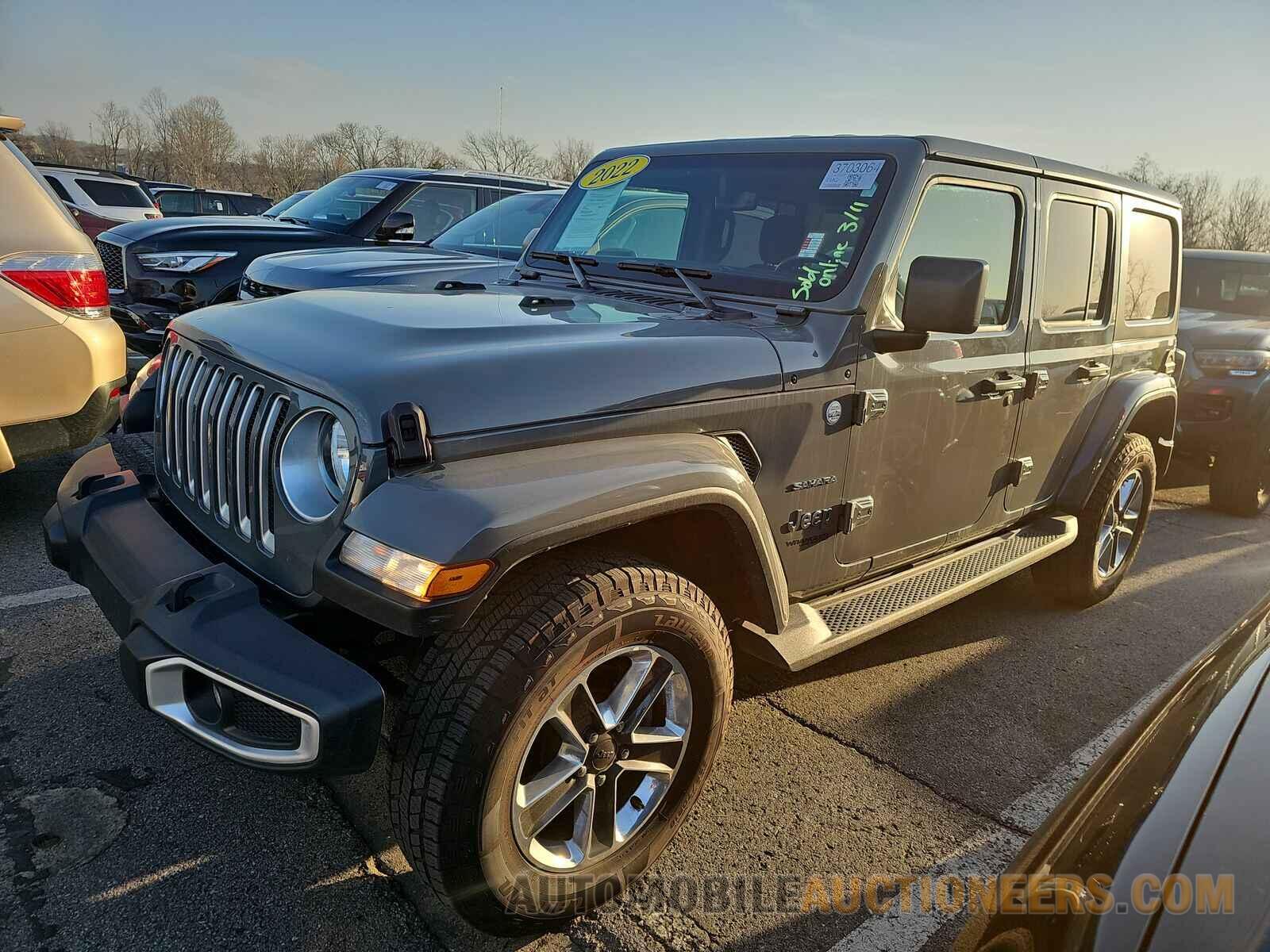 1C4HJXENXNW200157 Jeep Wrangler Unlimited 2022