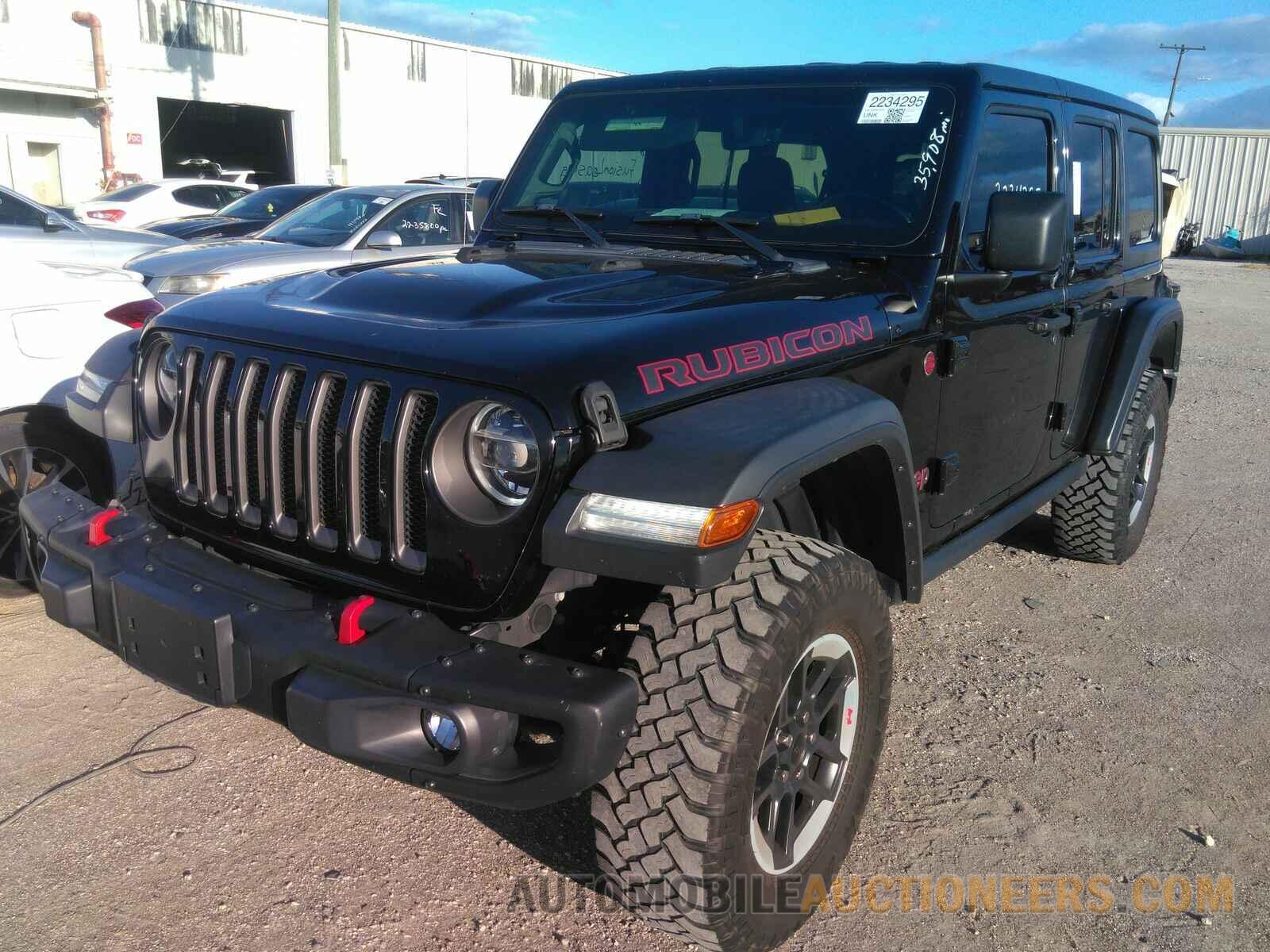 1C4HJXFG4KW587509 Jeep Wrangler Unlimited 2019