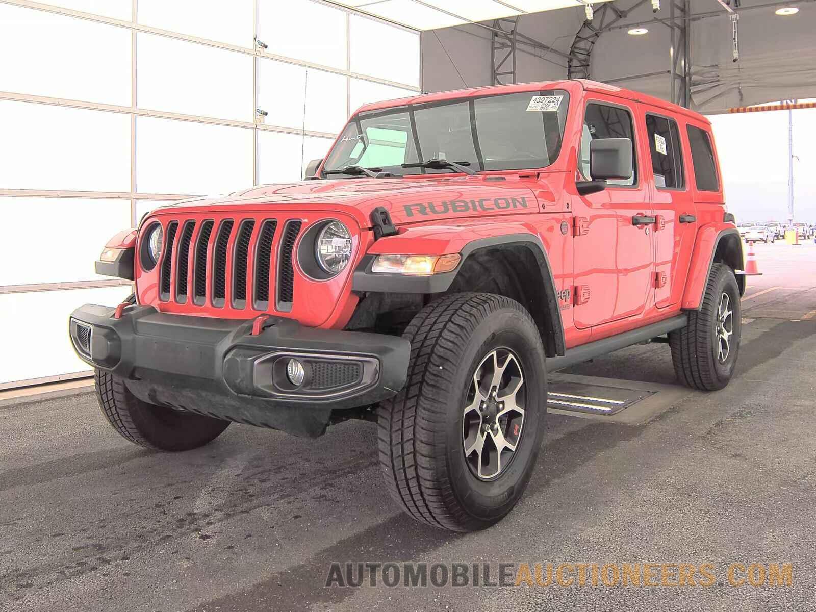 1C4HJXFN6KW630603 Jeep Wrangler Unlimited 2019