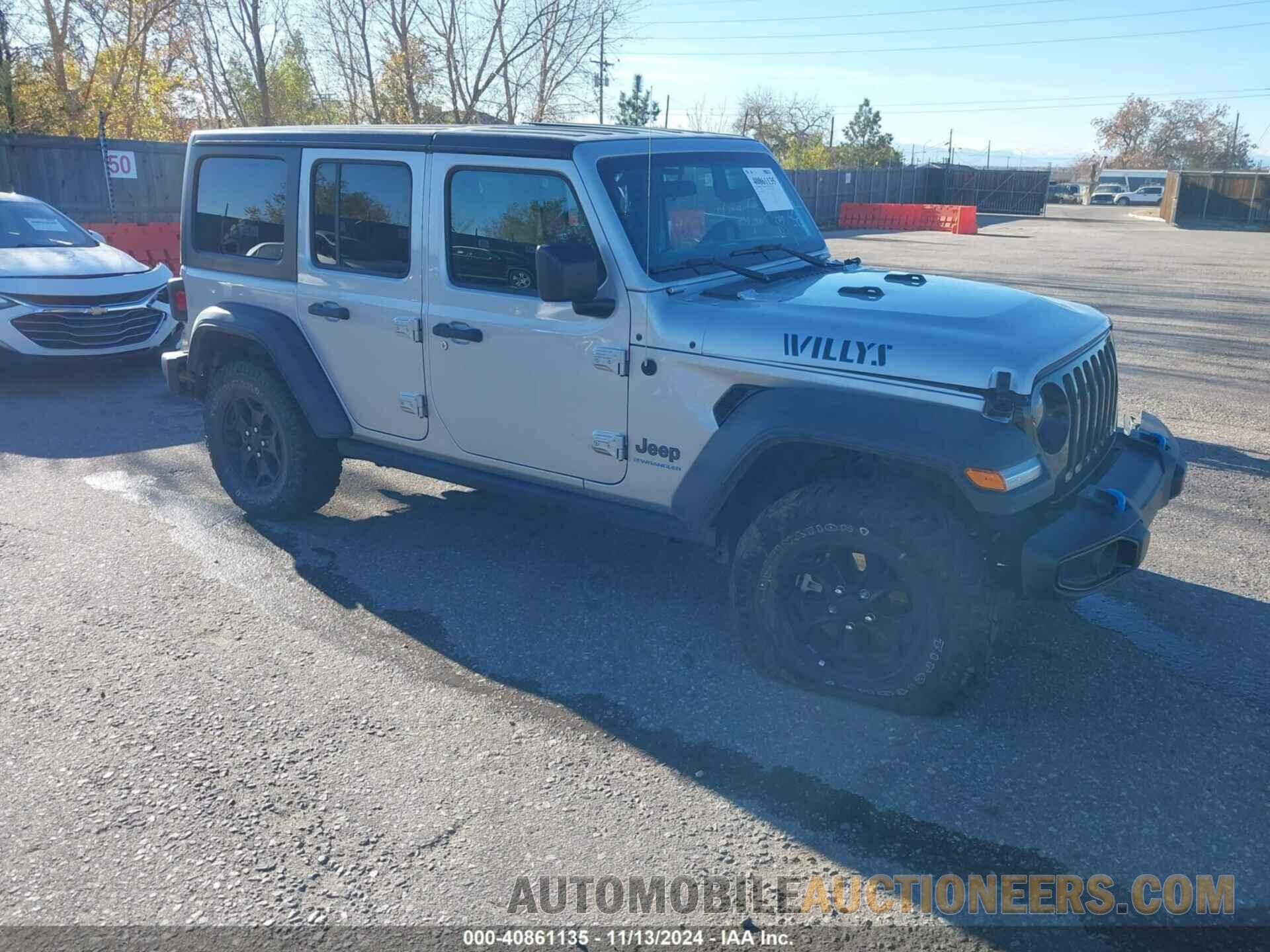 1C4JJXN62PW628429 JEEP WRANGLER 4XE 2023