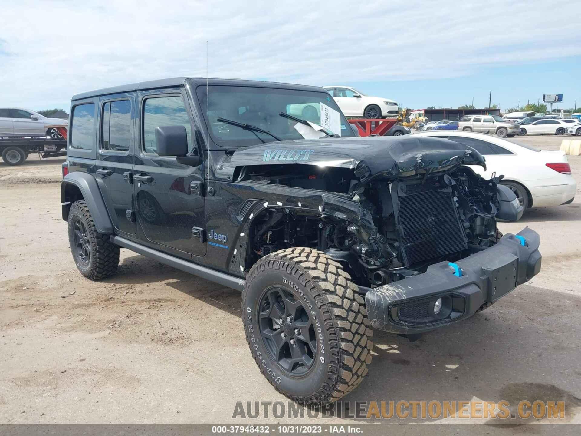 1C4JJXN66PW610967 JEEP WRANGLER 4XE 2023