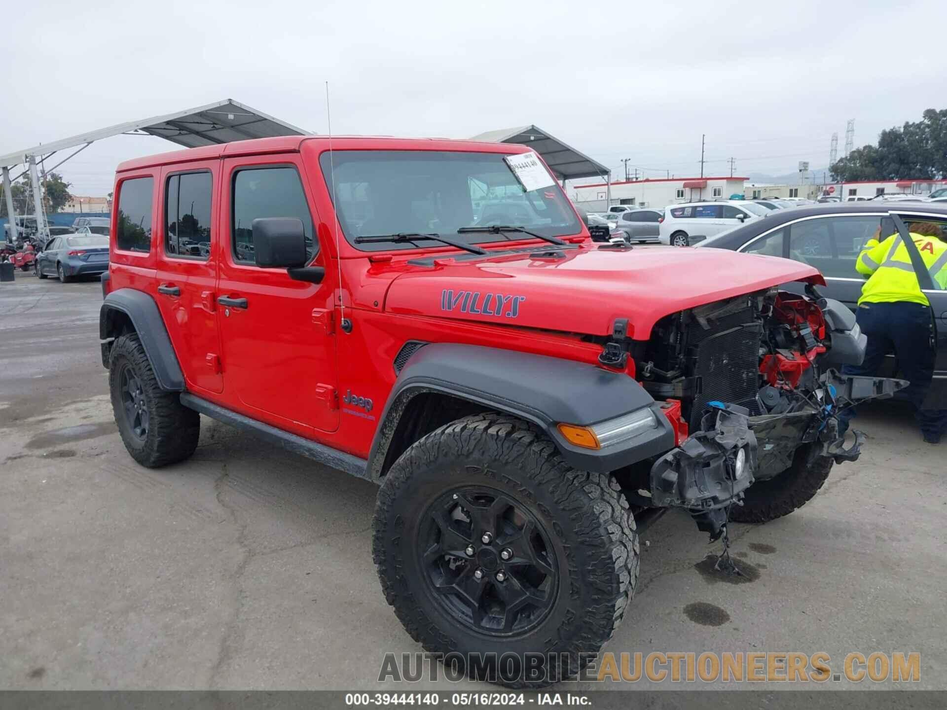 1C4JJXN67PW592382 JEEP WRANGLER 4XE 2023