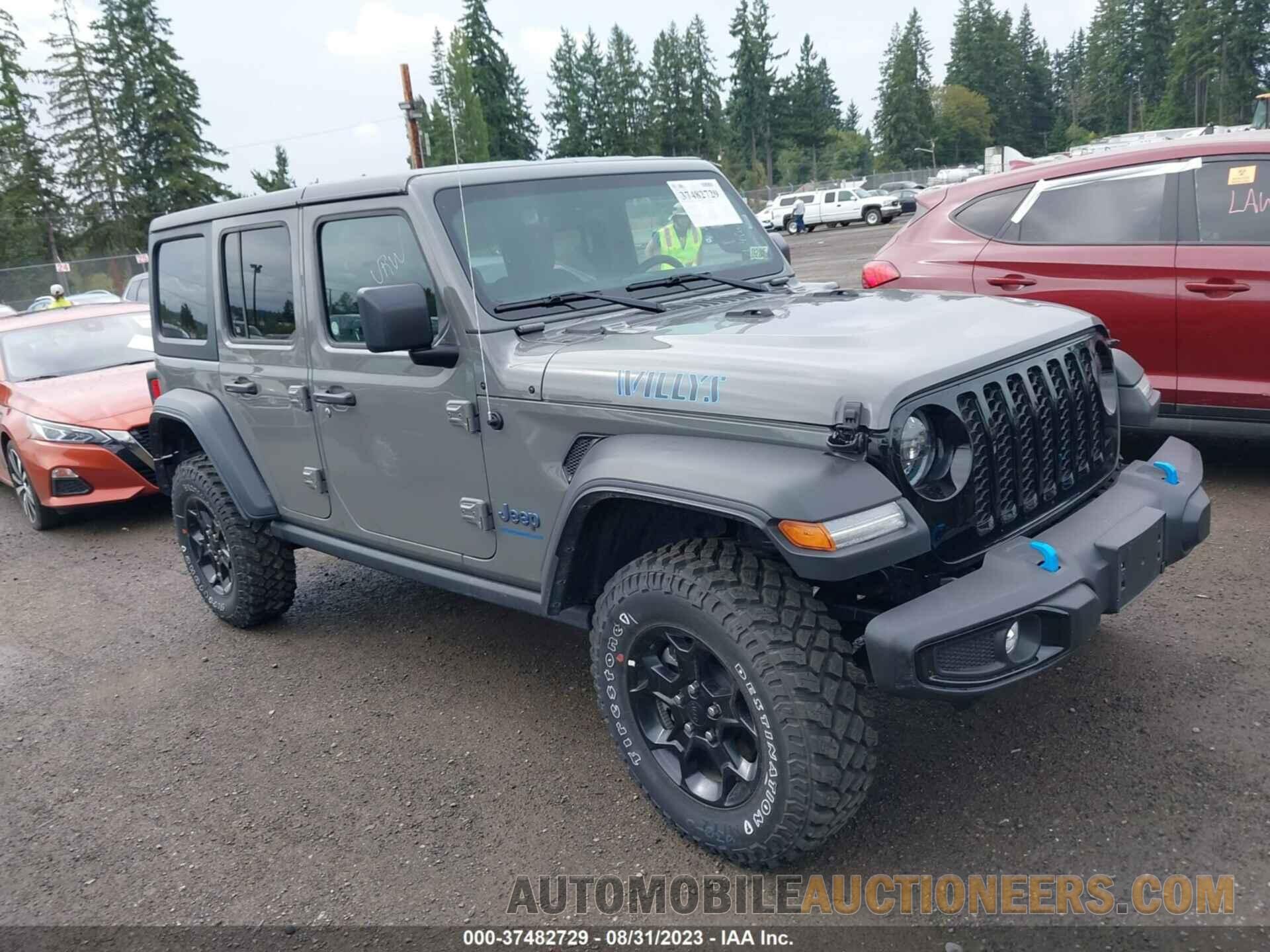 1C4JJXN67PW630886 JEEP WRANGLER 4XE 2023