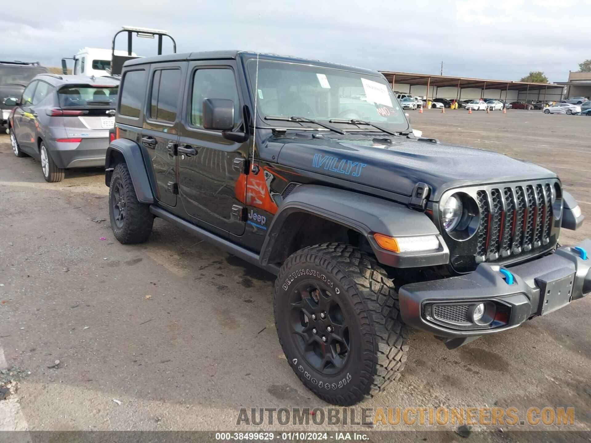 1C4JJXN68PW629052 JEEP WRANGLER 4XE 2023