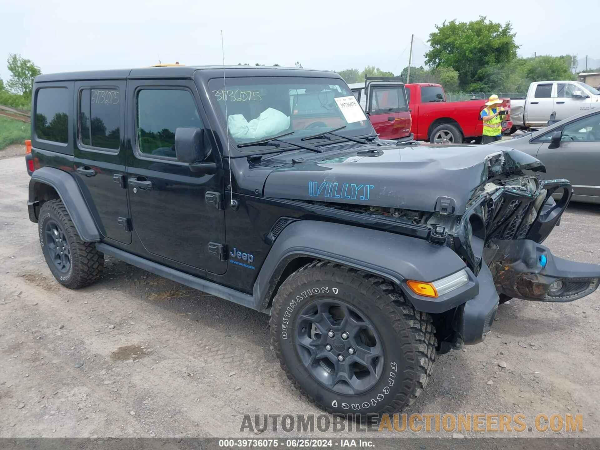 1C4JJXN68PW691390 JEEP WRANGLER 4XE 2023