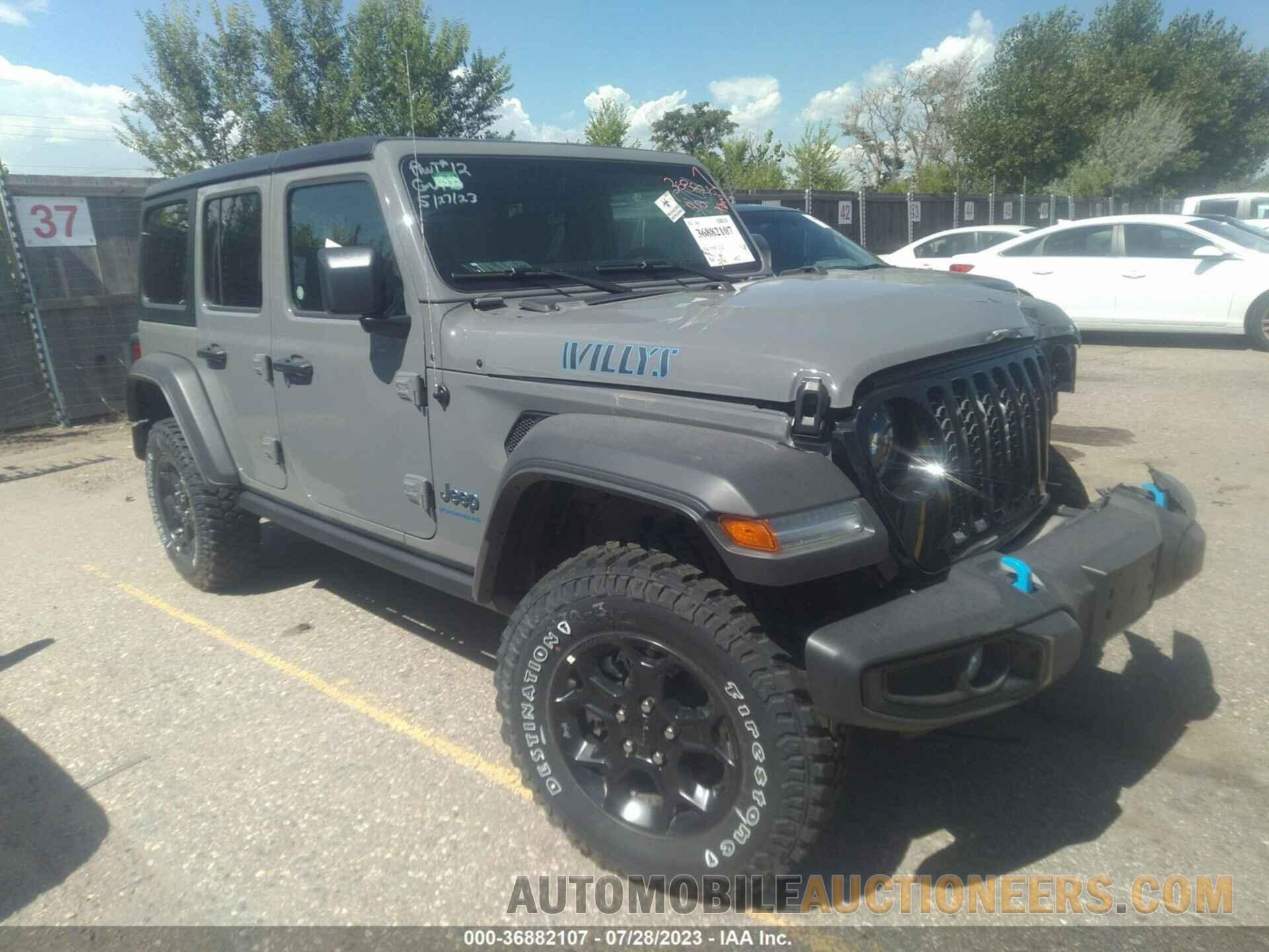 1C4JJXN69PW641842 JEEP WRANGLER 4XE 2023