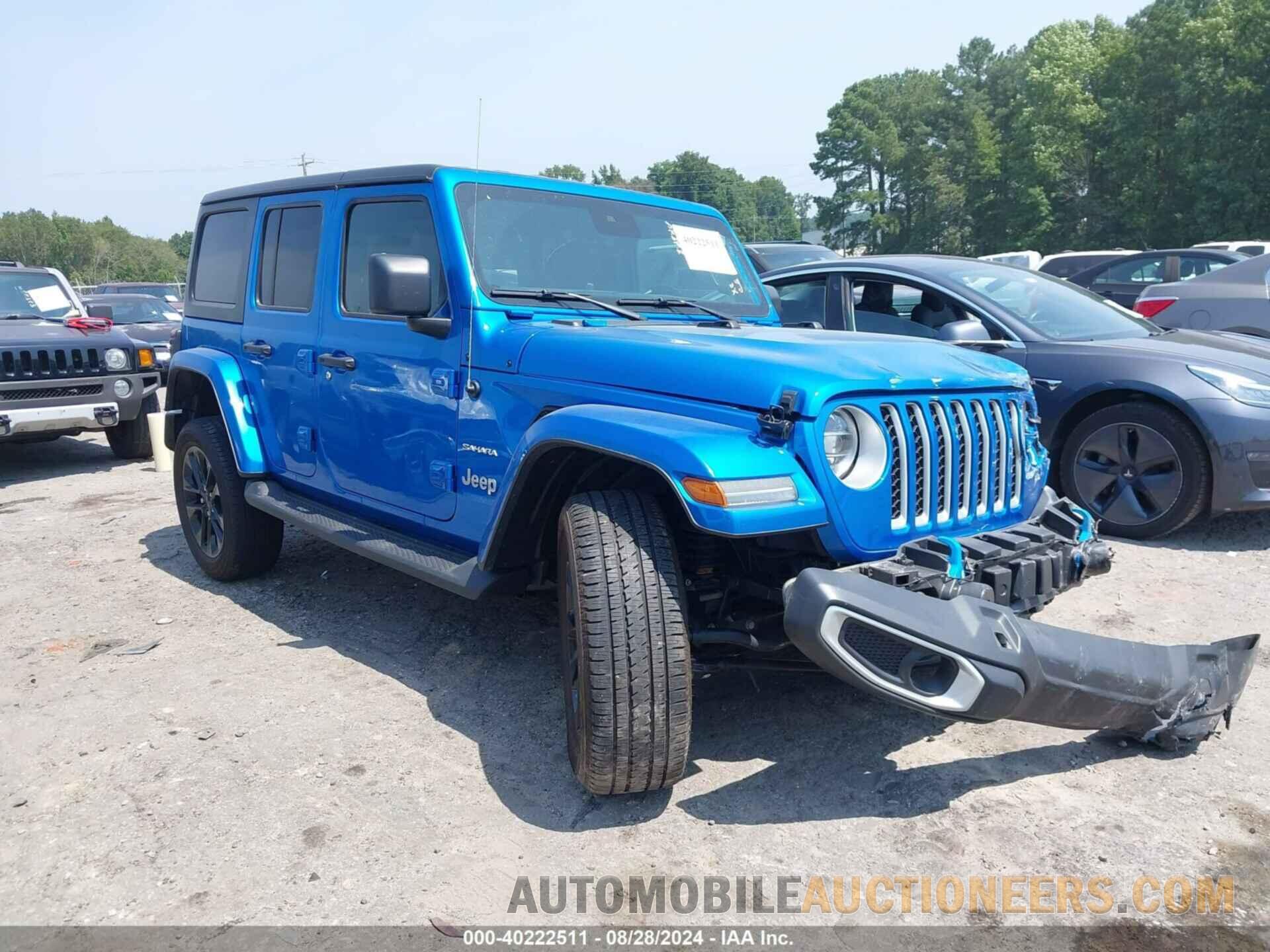 1C4JJXP60NW191881 JEEP WRANGLER 4XE 2022