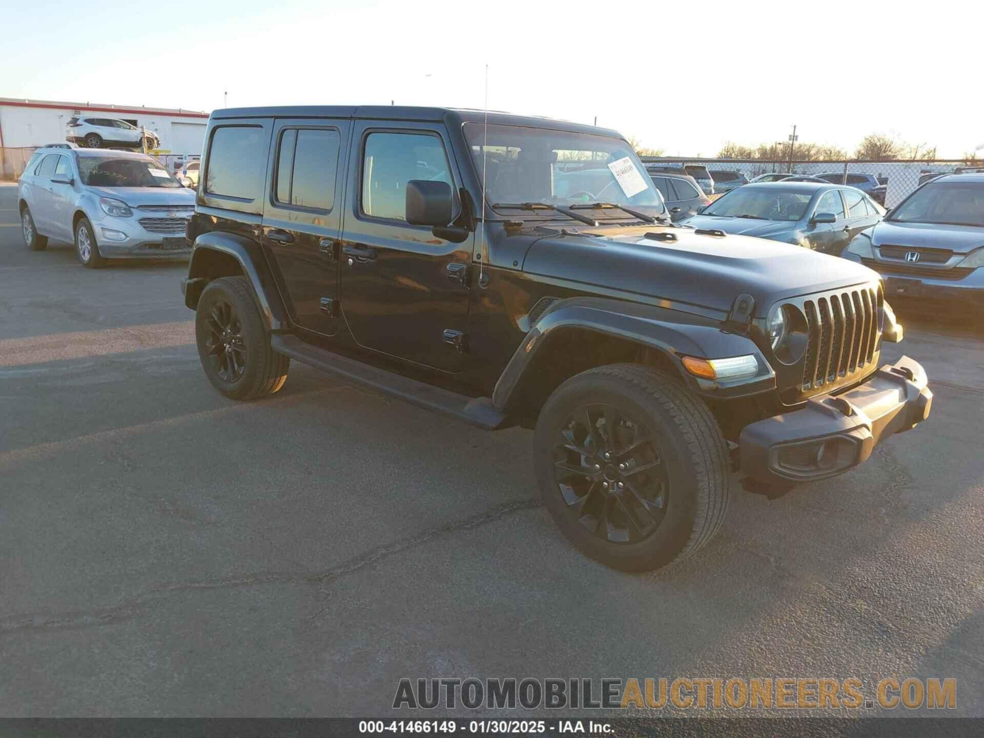 1C4JJXP61MW730460 JEEP WRANGLER 4XE 2021