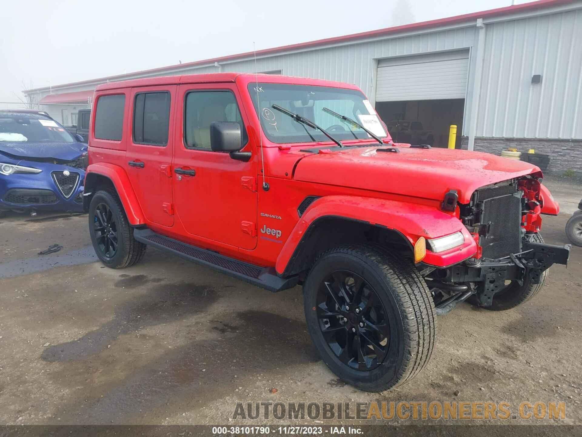 1C4JJXP61PW516105 JEEP WRANGLER 4XE 2023