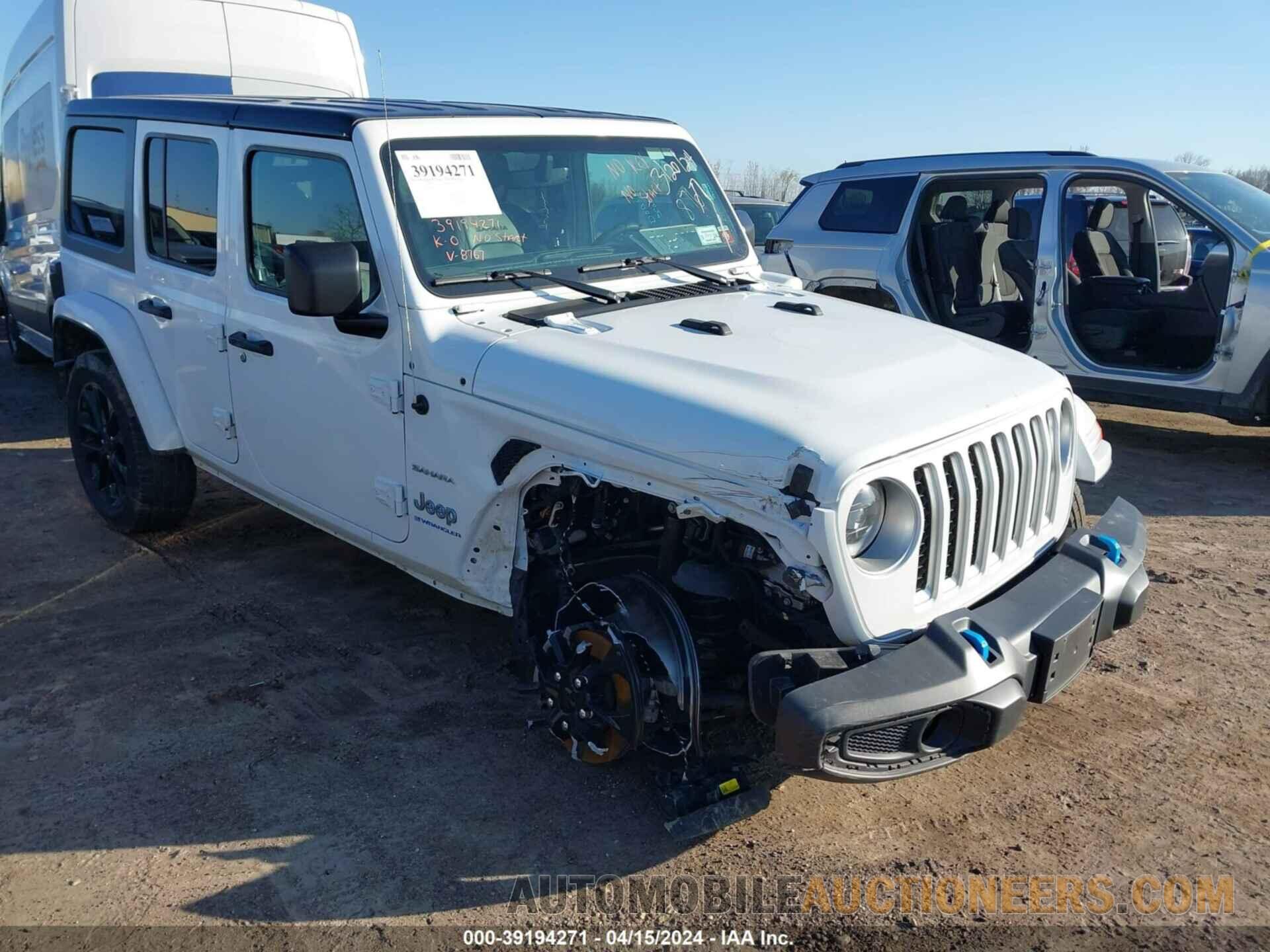 1C4JJXP62PW698767 JEEP WRANGLER 4XE 2023