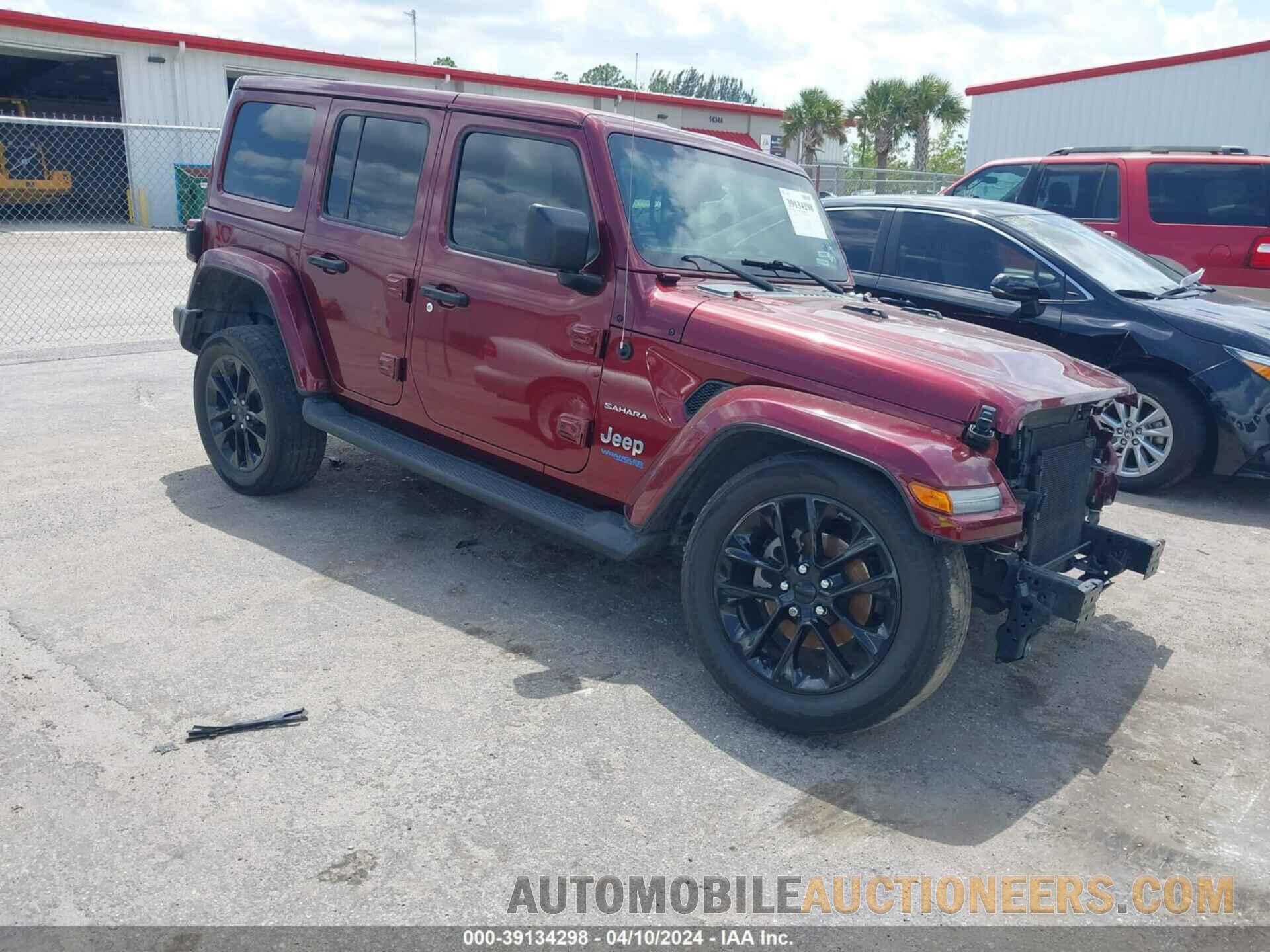 1C4JJXP63MW698871 JEEP WRANGLER 4XE 2021