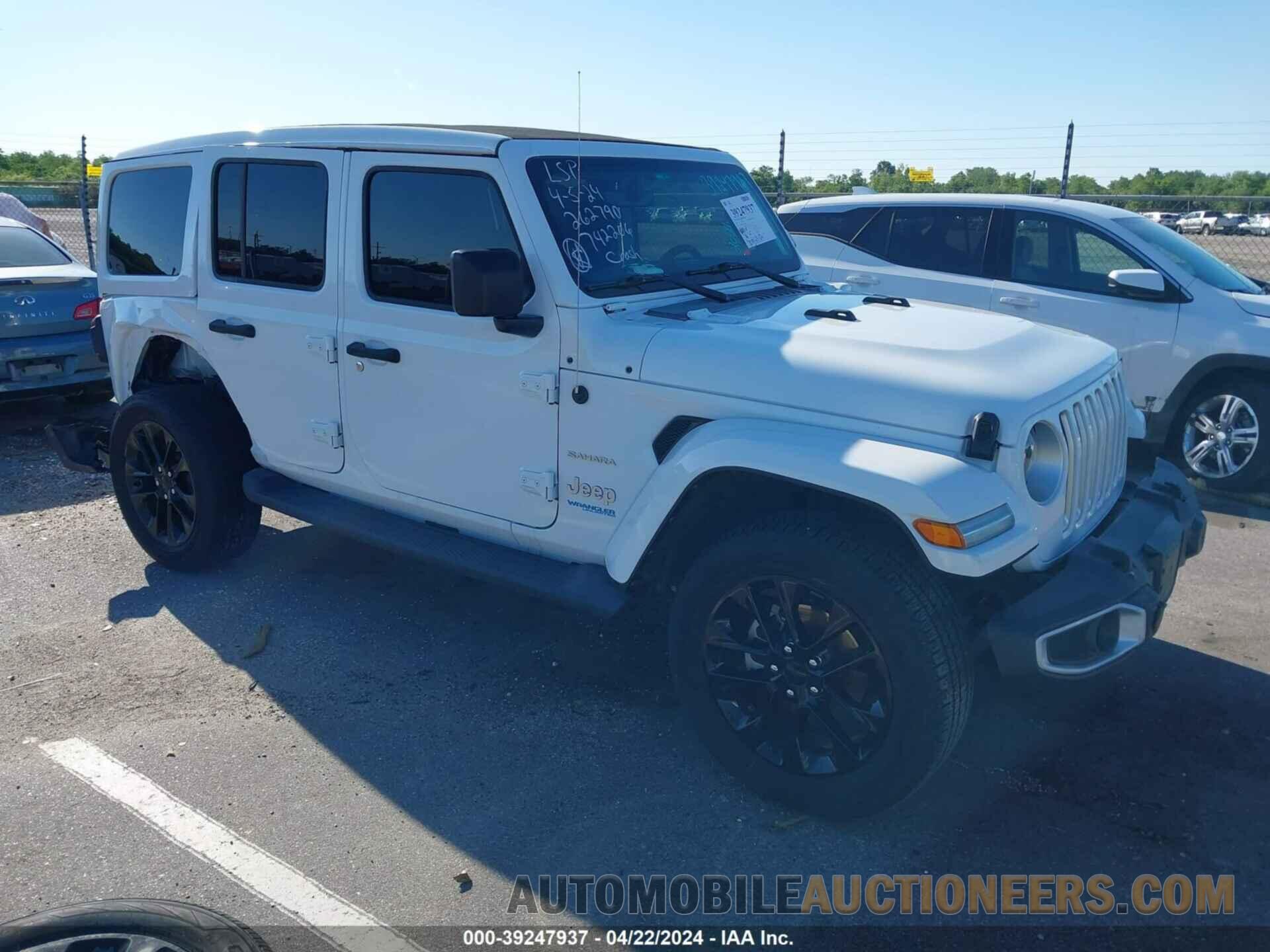 1C4JJXP63MW742206 JEEP WRANGLER 4XE 2021