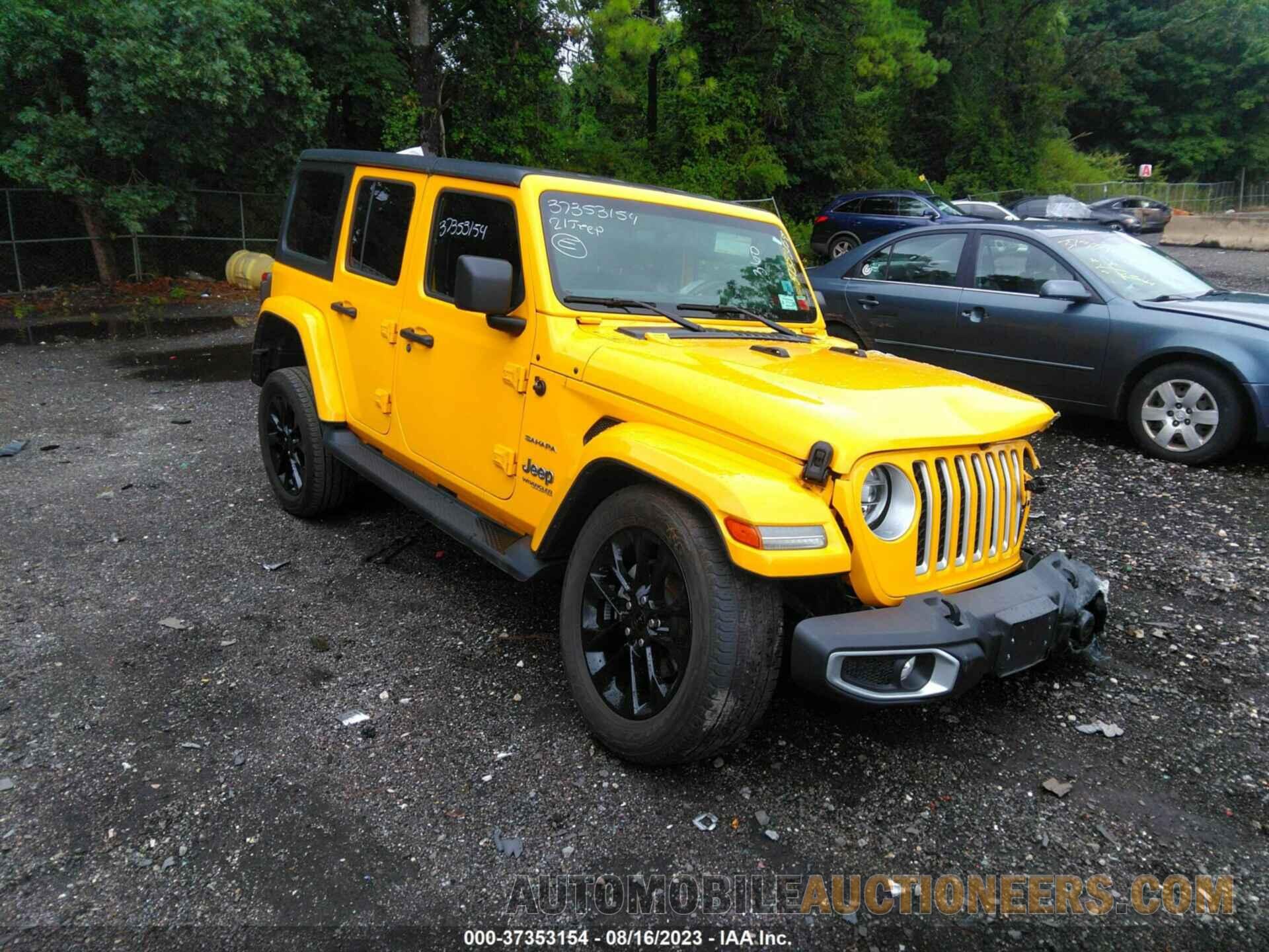 1C4JJXP65MW699665 JEEP WRANGLER 4XE 2021