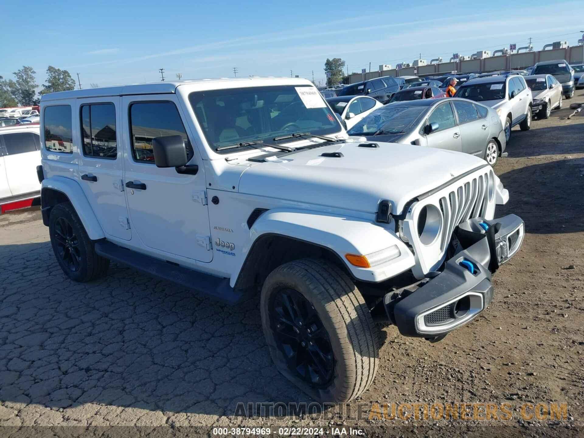 1C4JJXP65NW178737 JEEP WRANGLER 4XE 2022