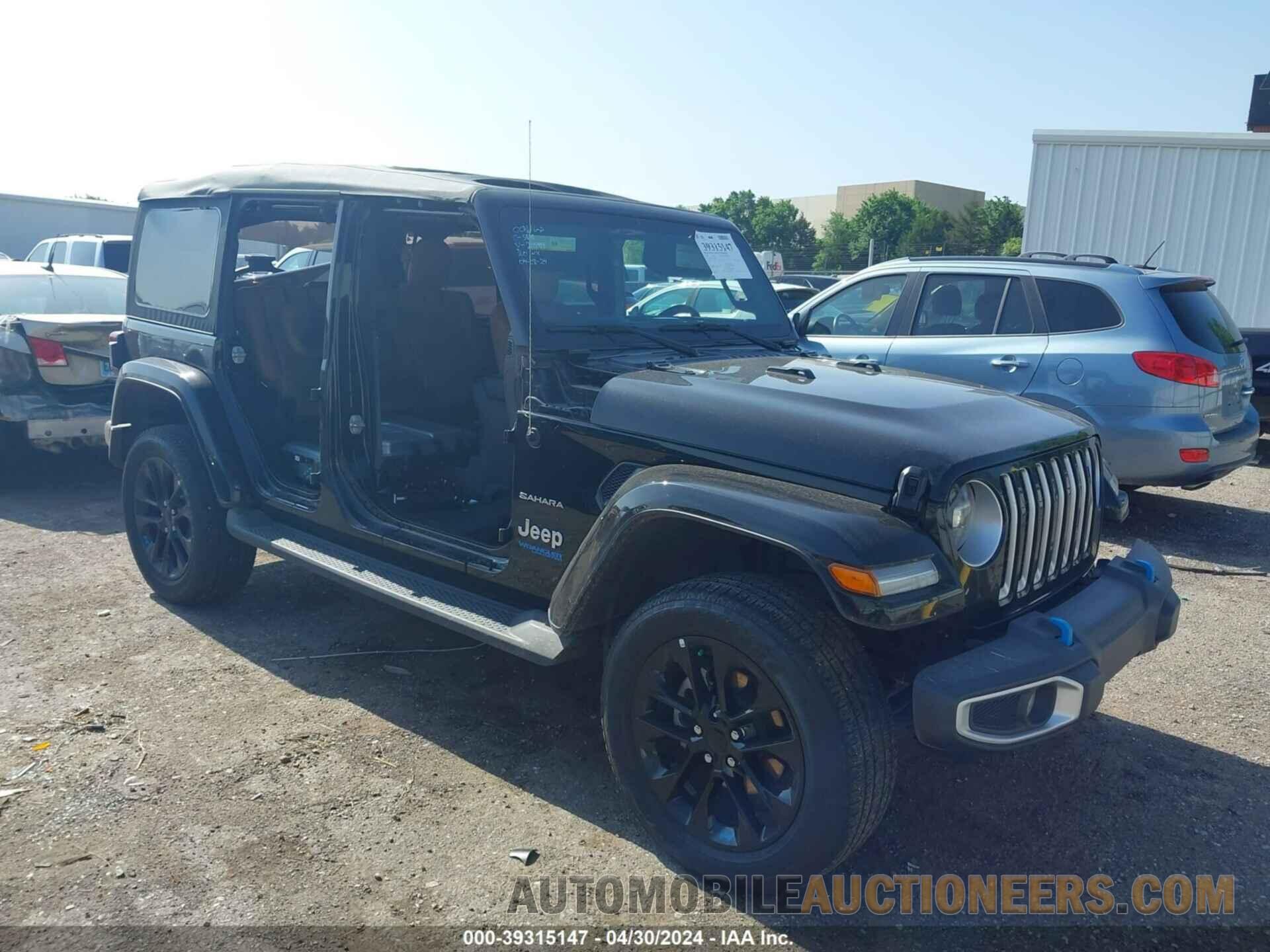 1C4JJXP65NW205483 JEEP WRANGLER 4XE 2022